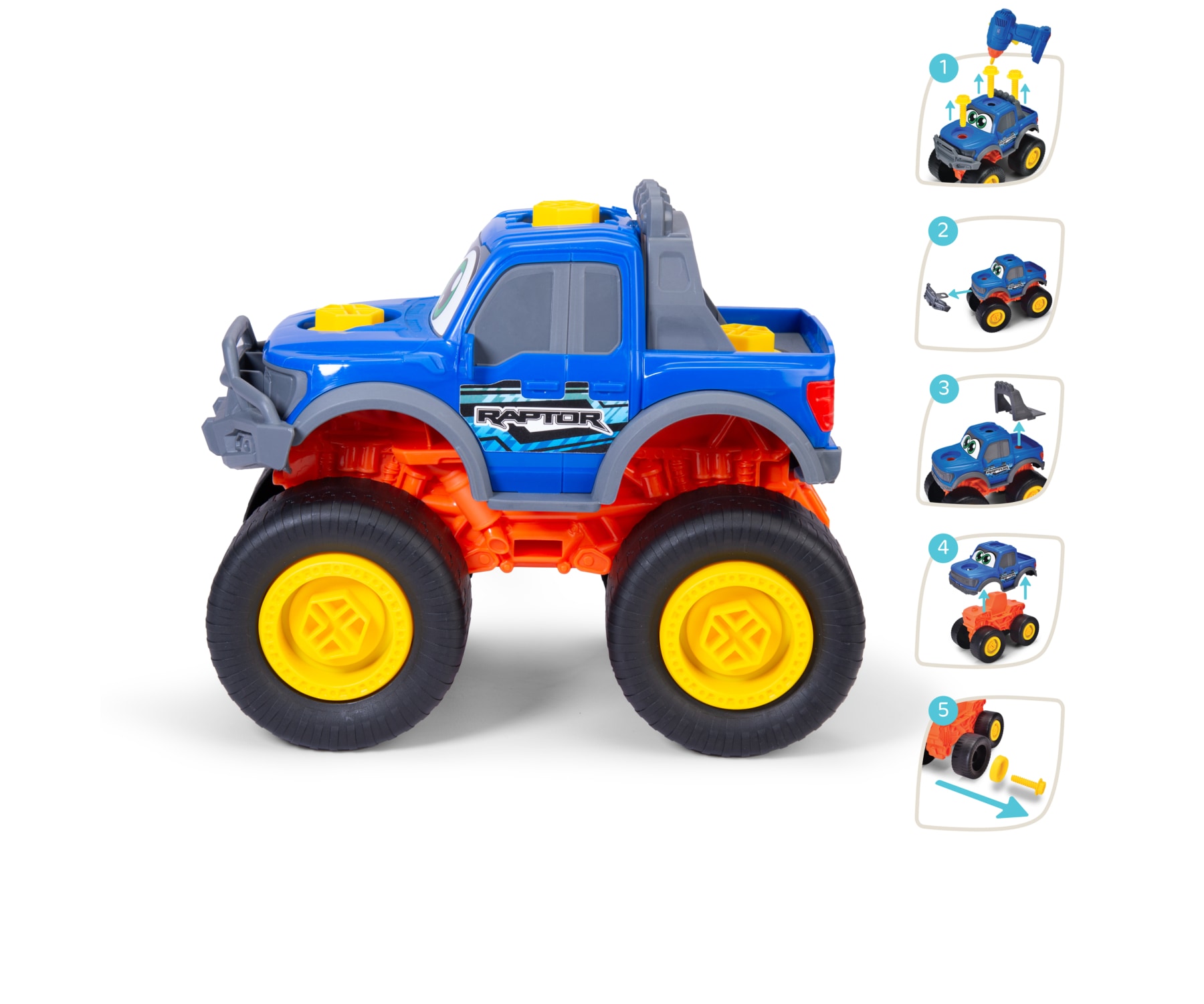 ABC Spielzeug-Auto »Build A Ford Raptor F-150«