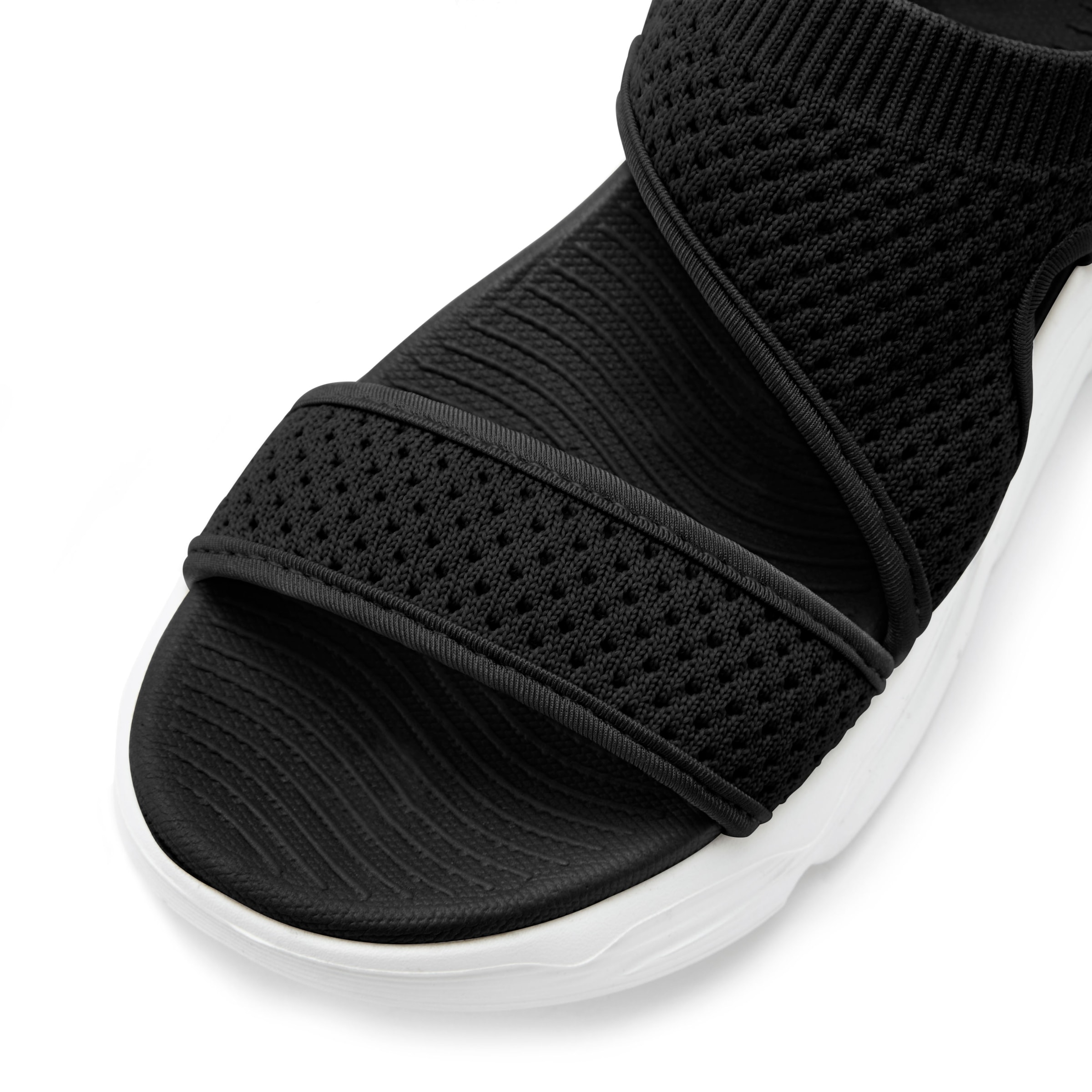 LASCANA Sandale »Sommerschuh«, Sandalette, Sommerschuh aus elastischem Textil besonders leicht VEGAN