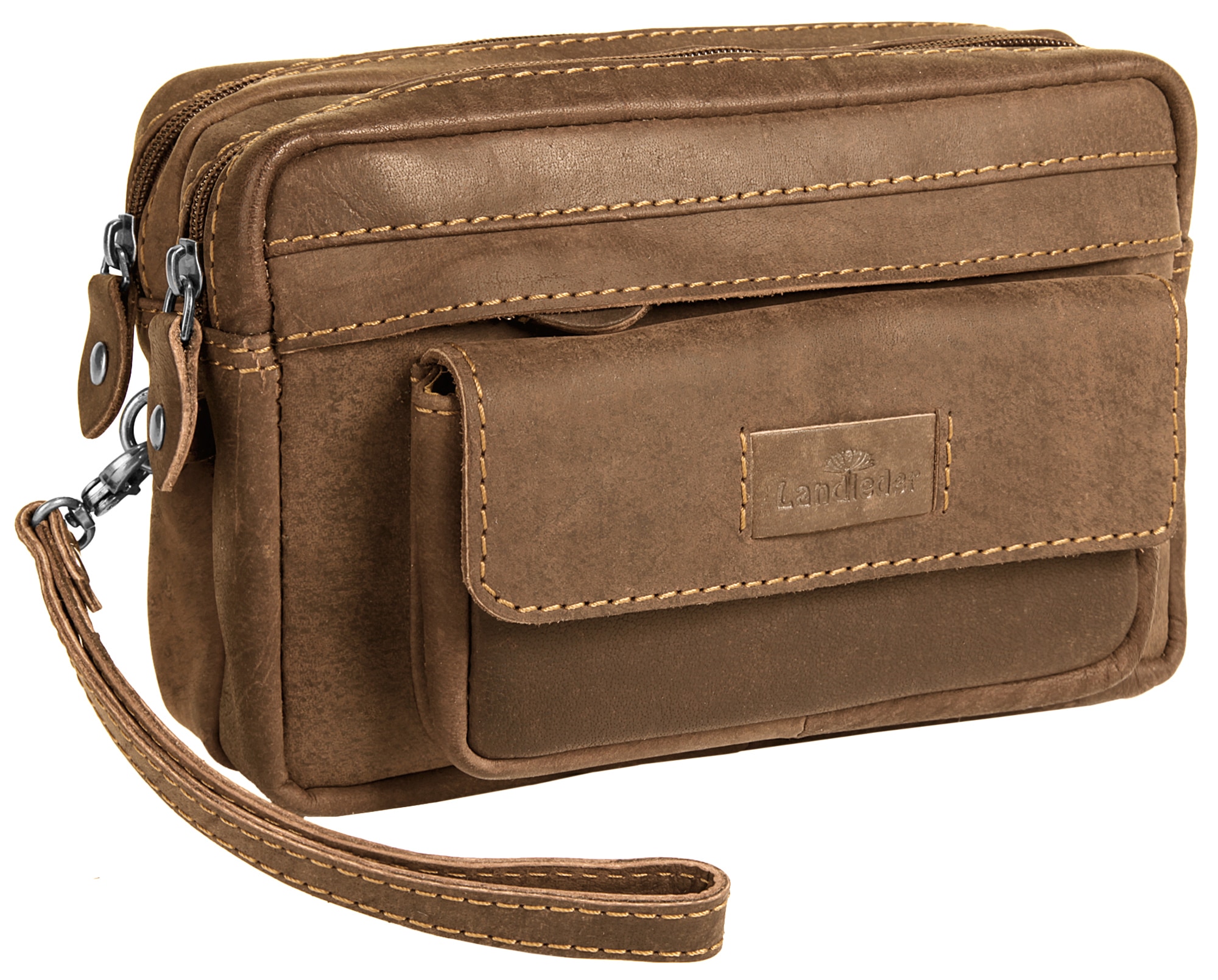 Landleder Handgelenktasche »JOUB«, echt Leder