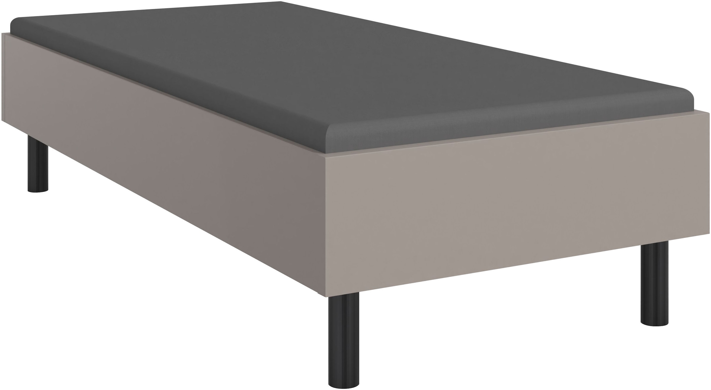 Wimex Bett »Easy, große Auswahl an Größen und Farben, auch in Komforthöhe« Made in Germany,  ohne Kopfteil, ideal unter Dachschrägen oder Fenster