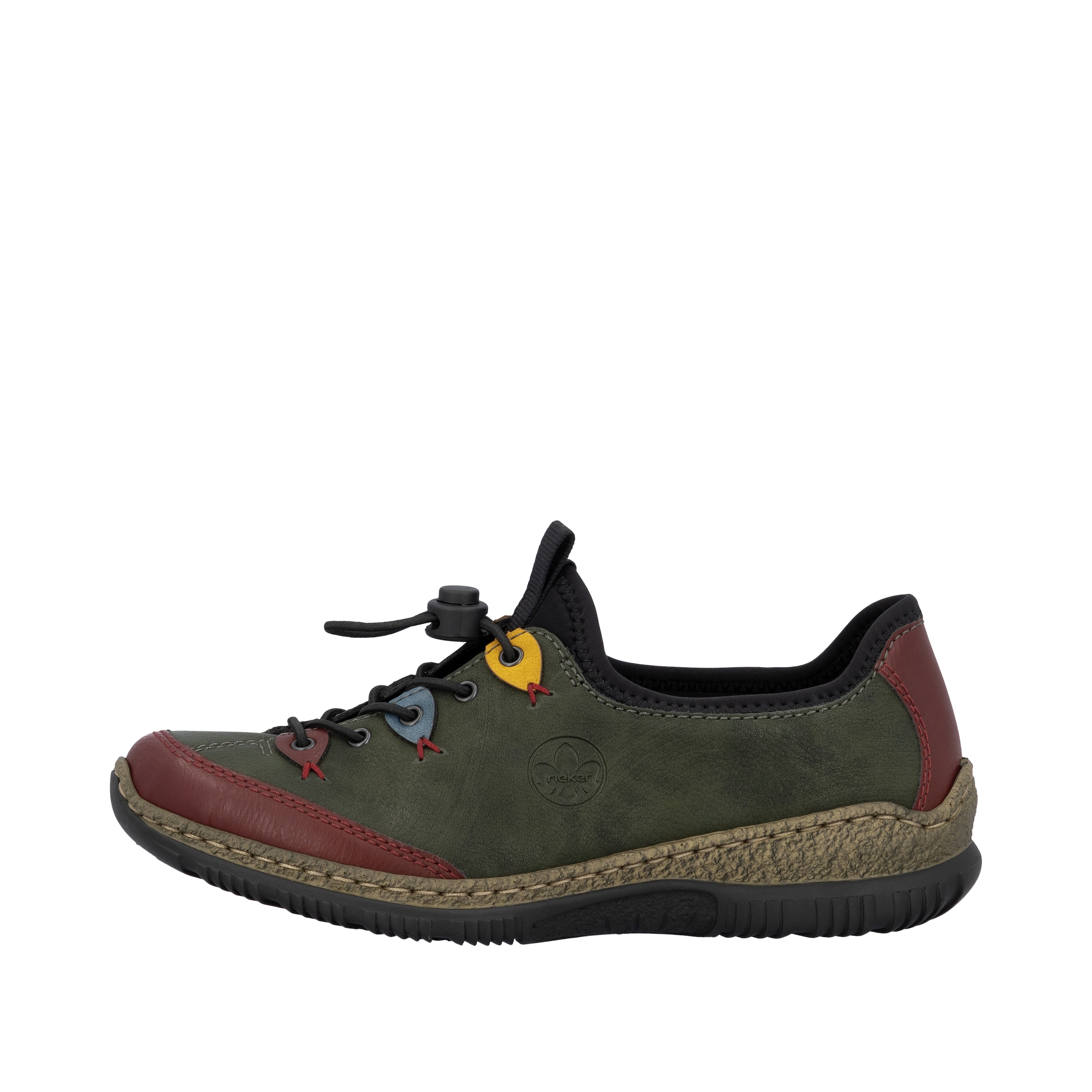 Rieker Slip-On Sneaker  Slipper, Schlupfschuh mit sportlichem Schnellverschluß