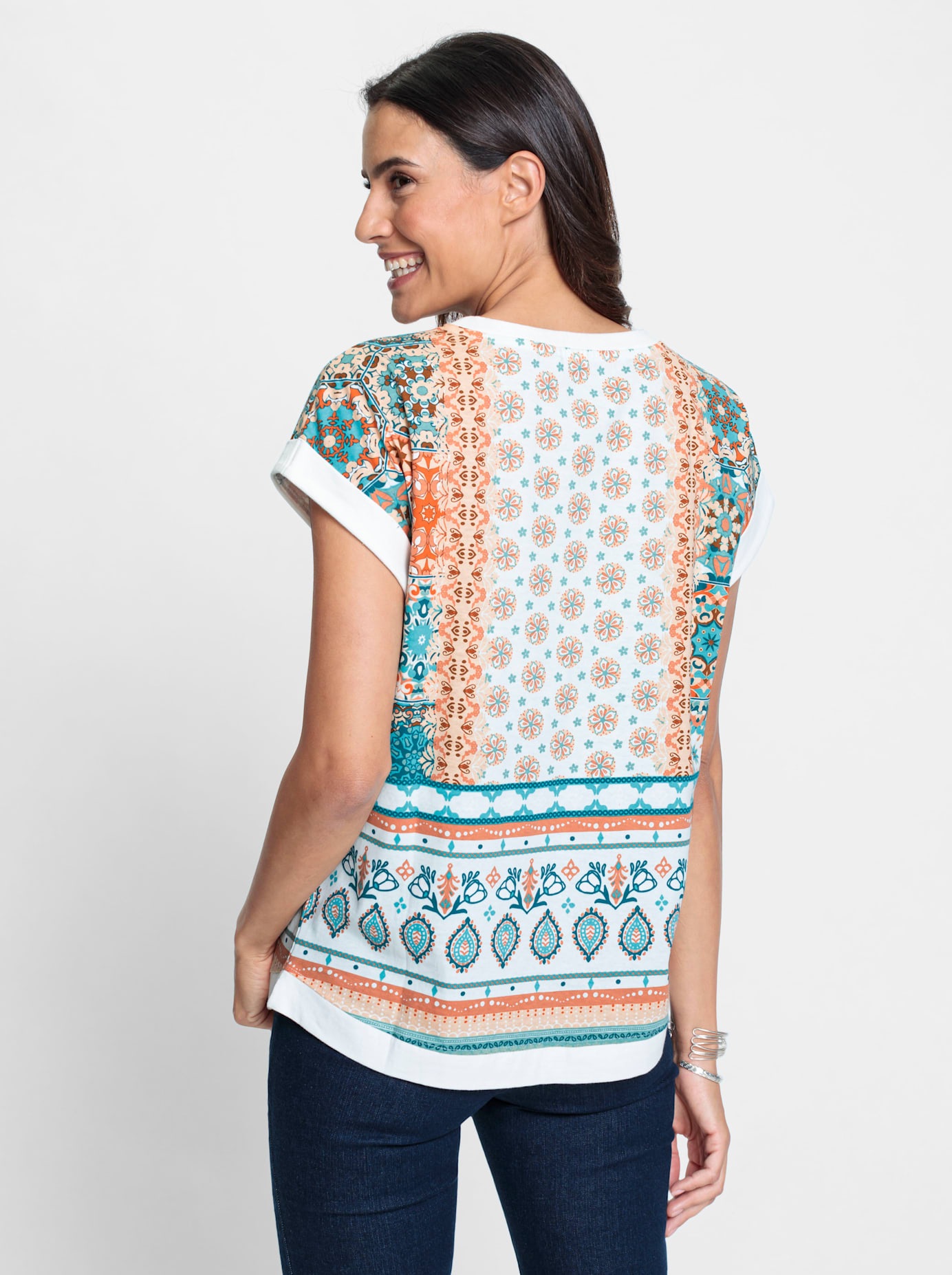 Inspirationen Kurzarmshirt »Shirt«, (1 tlg.)