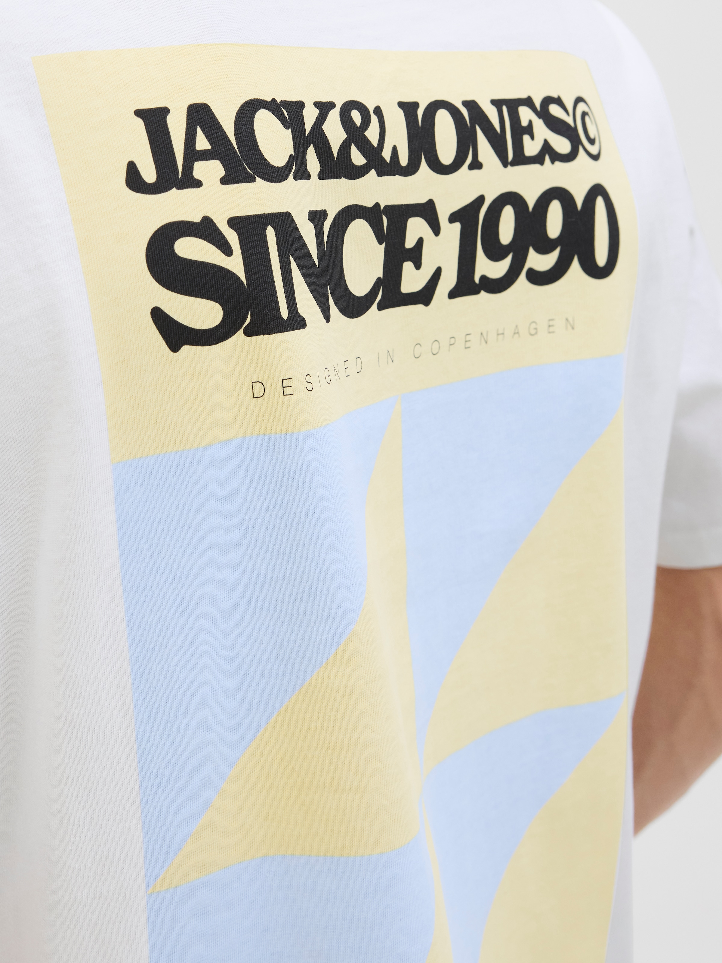 Jack & Jones Print-Shirt »JORTAVIRA POSTER TEE SS CREW NECK«, mit Backprint