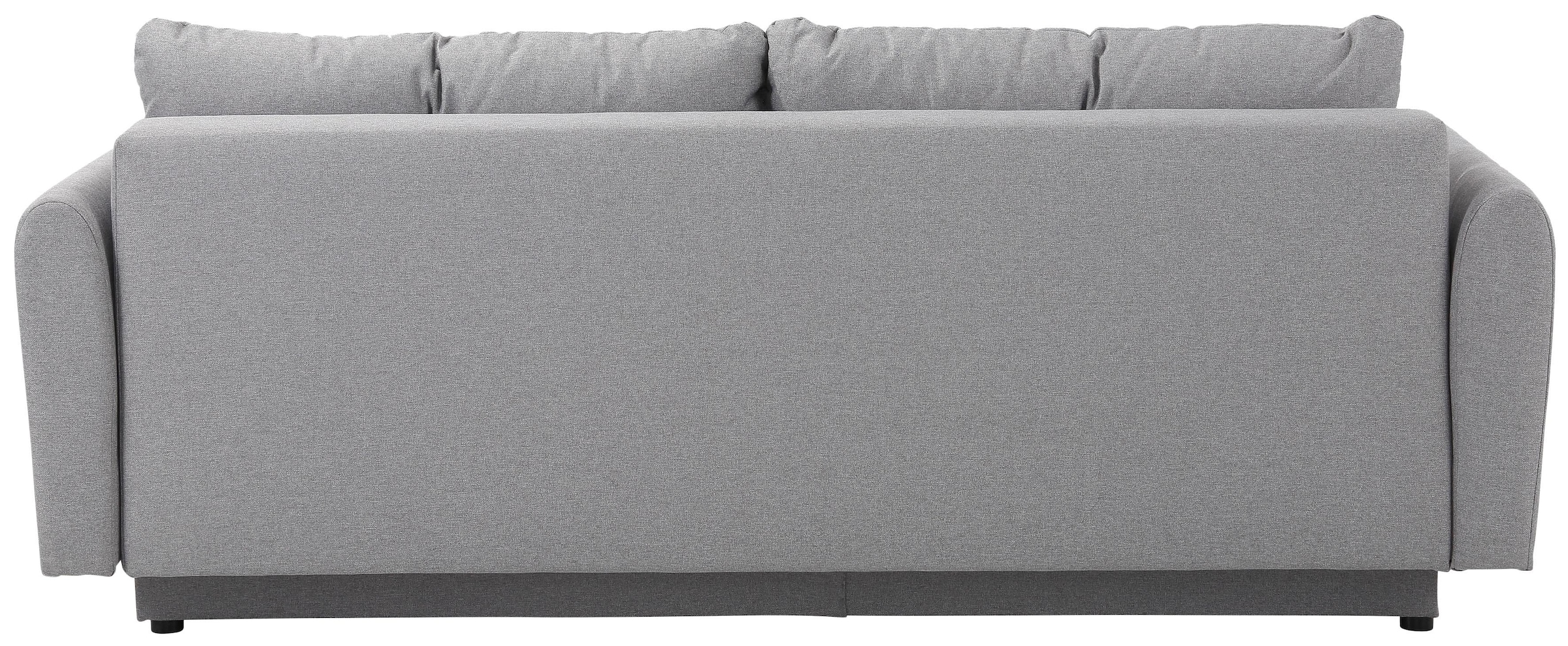 Home affaire Schlafsofa »Scandic, B: 219 cm, Liegel. 137x195 cm« Bettfunktion, Bettkasten & 2 Zierkissen, Federkern