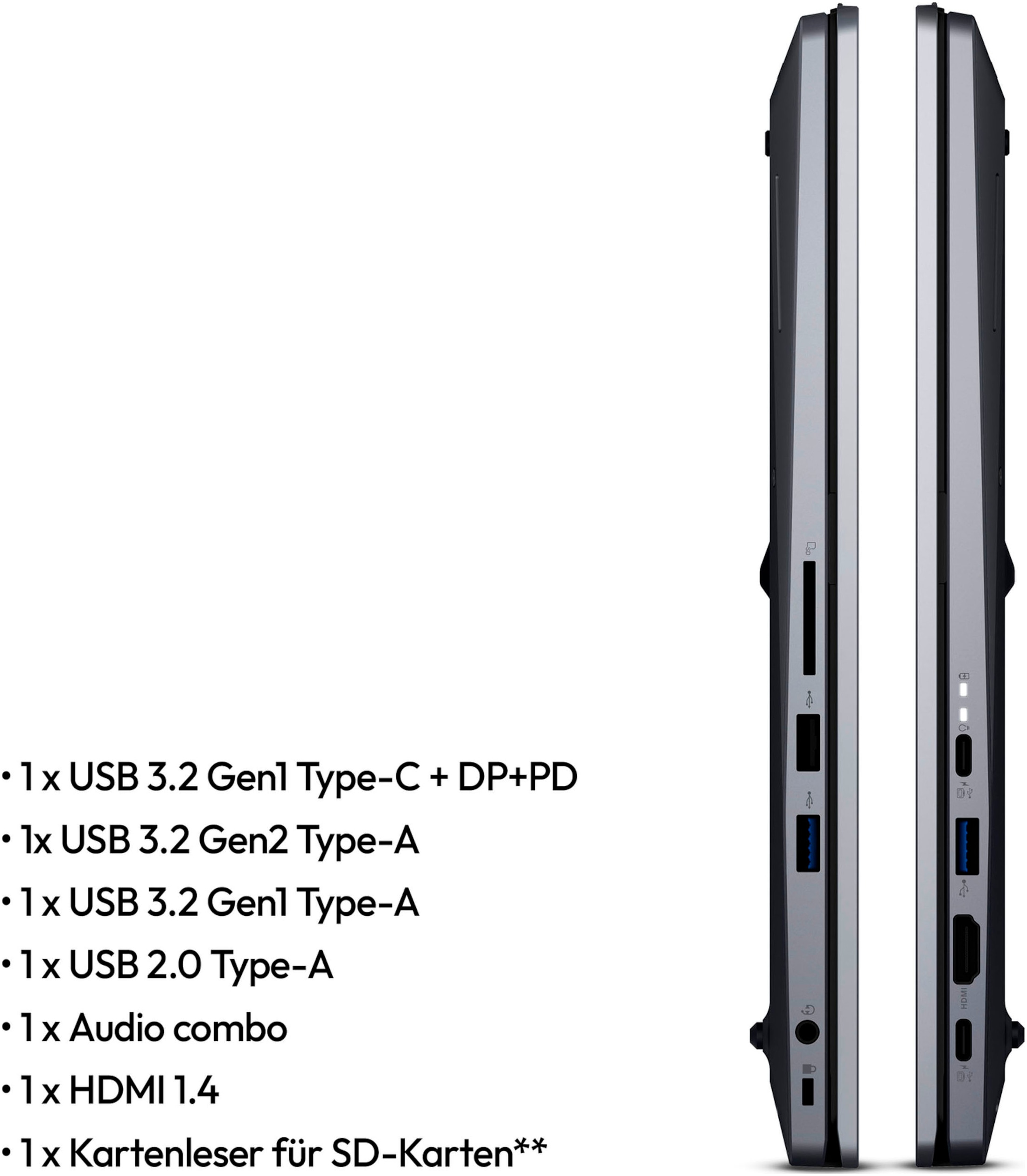Medion® Notebook »E17223 Core i3«, 43,9 cm, / 17,3 Zoll, Intel, Core i3, UHD Graphics, 512 GB SSD