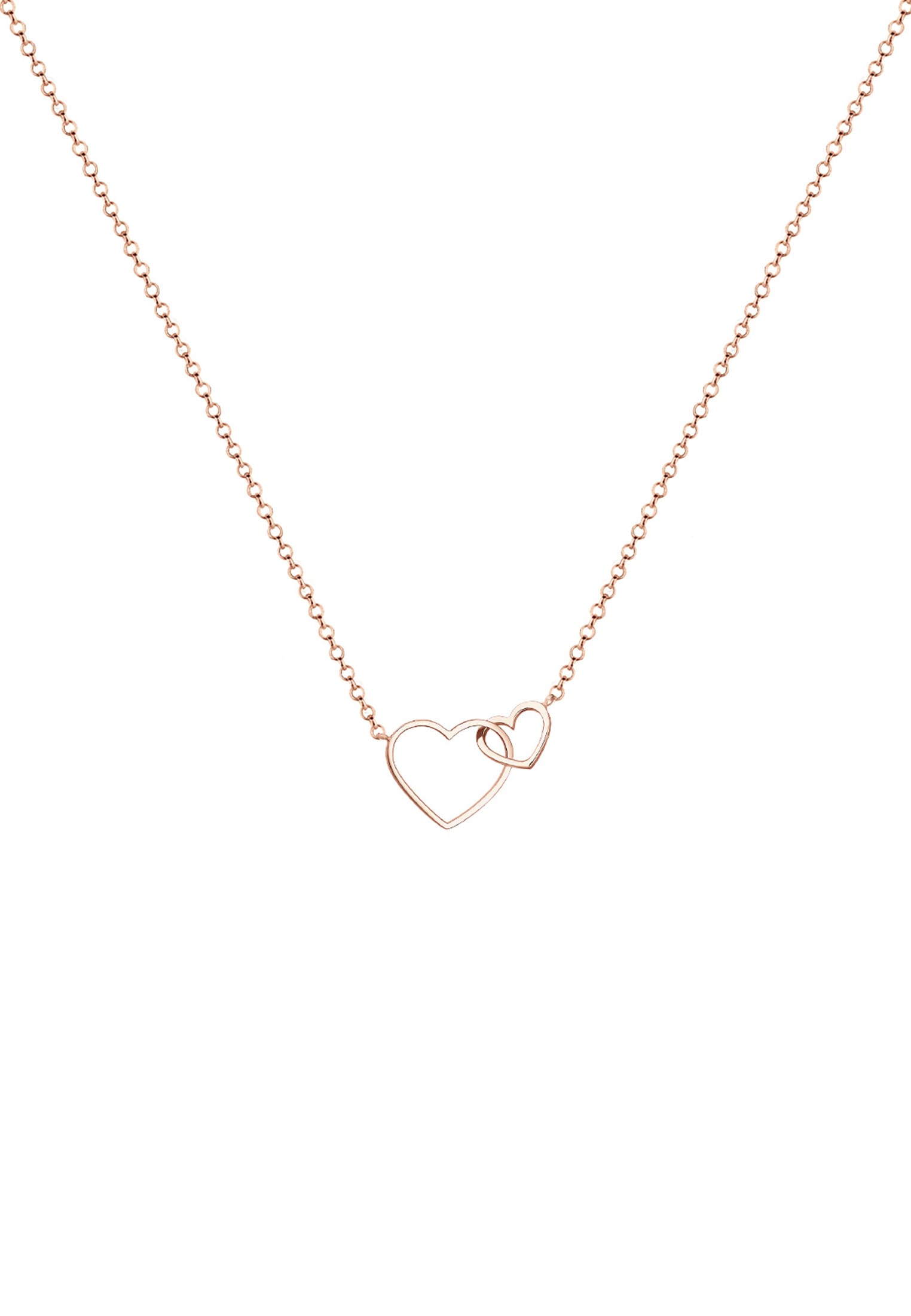 Elli Kette mit Anhänger »Halskette Herz Unendlichkeit Liebe 925 Silber«