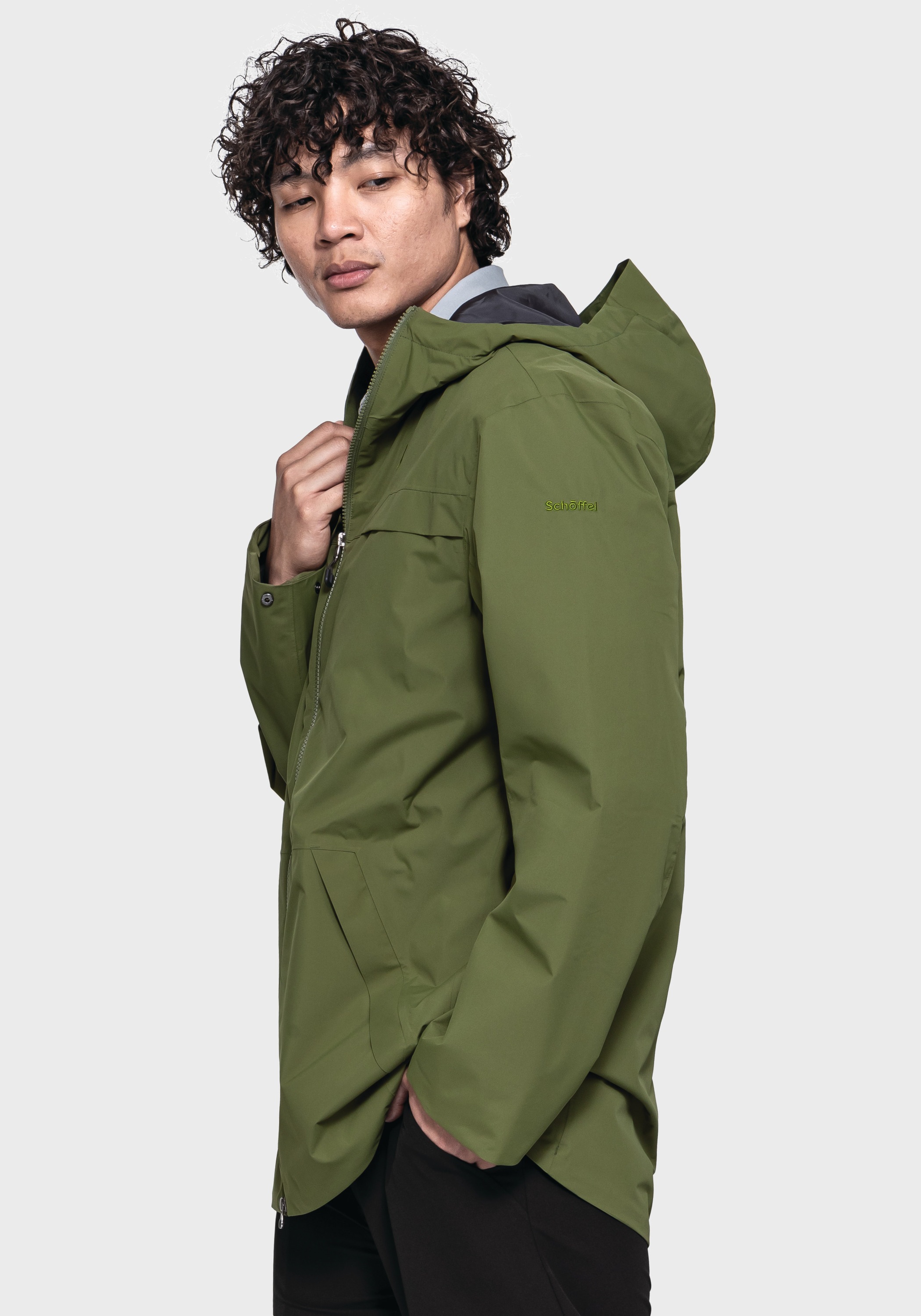 Schöffel Langjacke »Parka Style Bohorok MNS« mit Kapuze