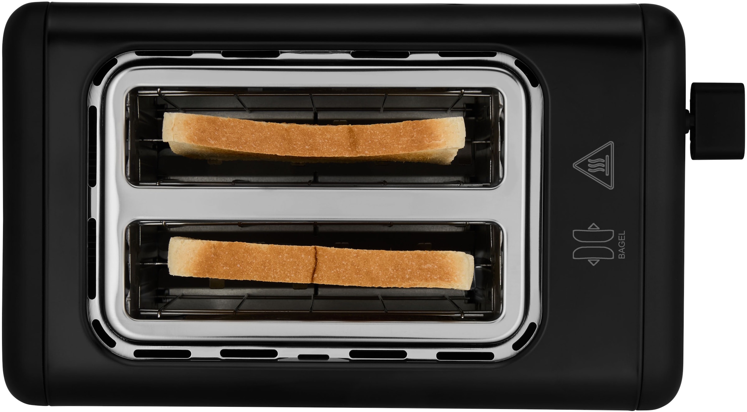Medion® Toaster »MD12102, 2 Toastschlitze« 2 Schlitze für 2 Scheiben 850 W abnehmbarer Brötchenaufsatz