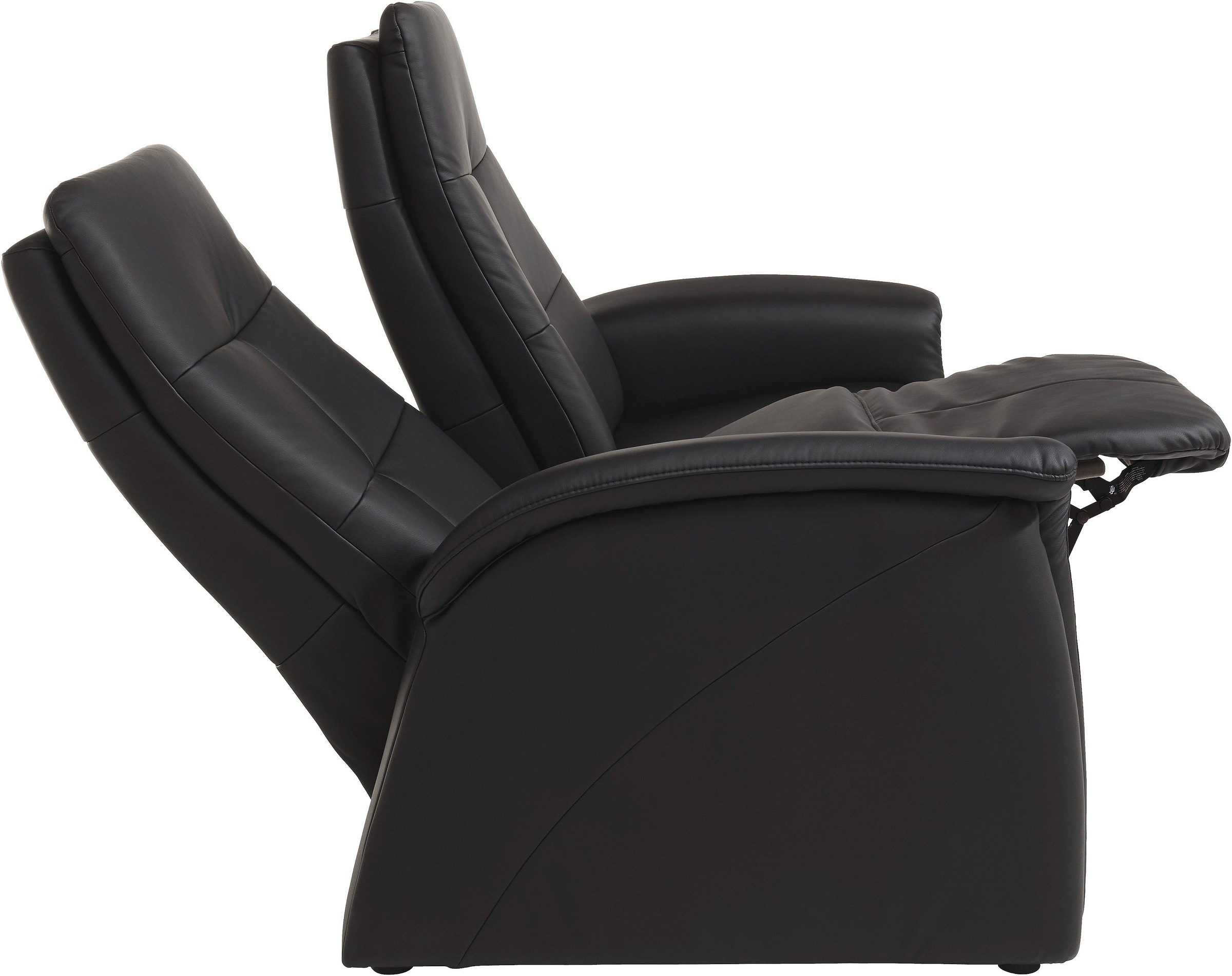 exxpo - sofa fashion 2-Sitzer »Tivoli, Kinosofa, bequem und komfortabel durch die Relaxfunktion«, (2-sitzig), schmale Armlehnen, hohe Rückenlehne