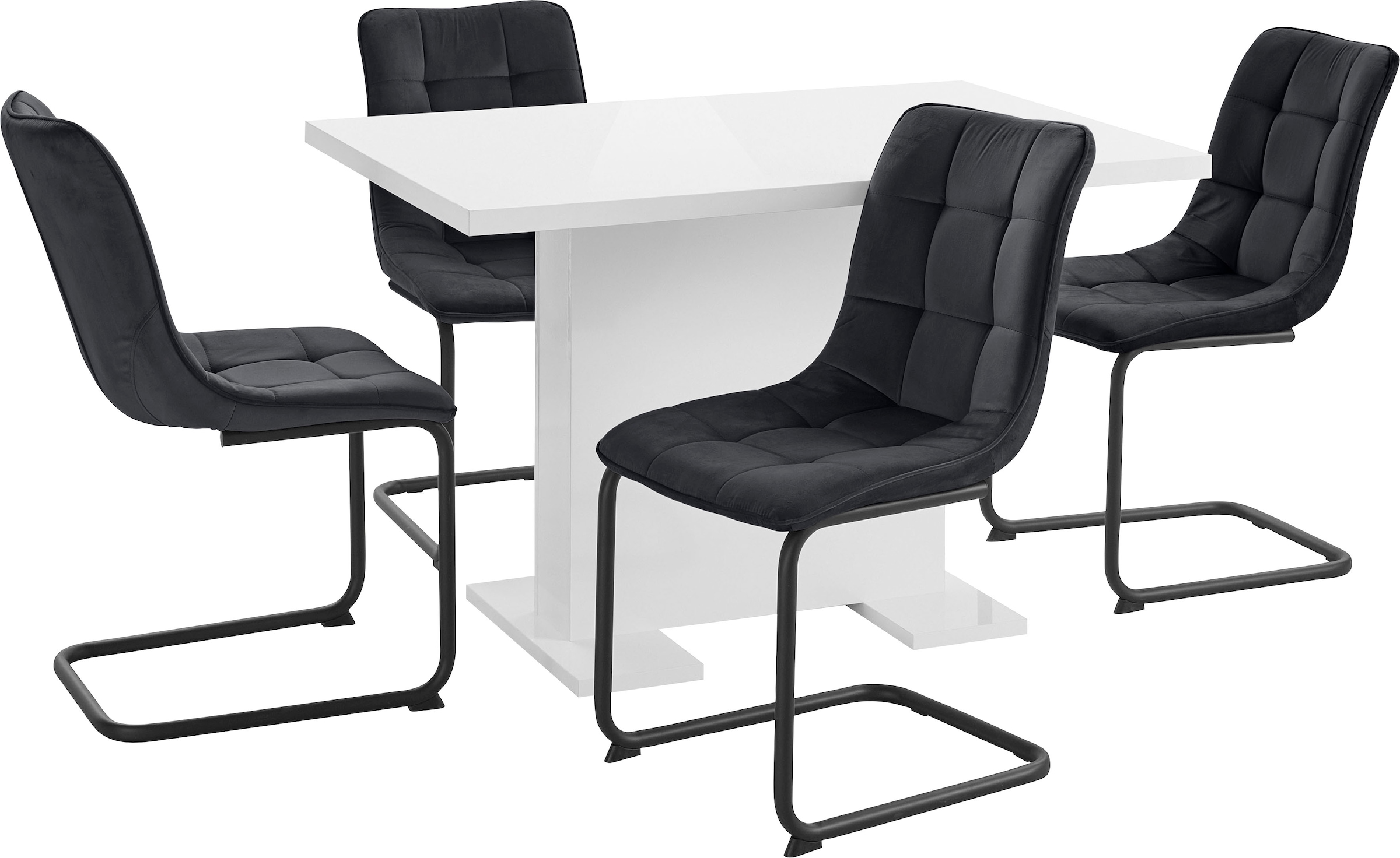 HELA bestehend »JENNY«, 4 ausziehbaren aus kaufen Stühlen tlg.), Tisch Essgruppe online (Set, 5 einem und