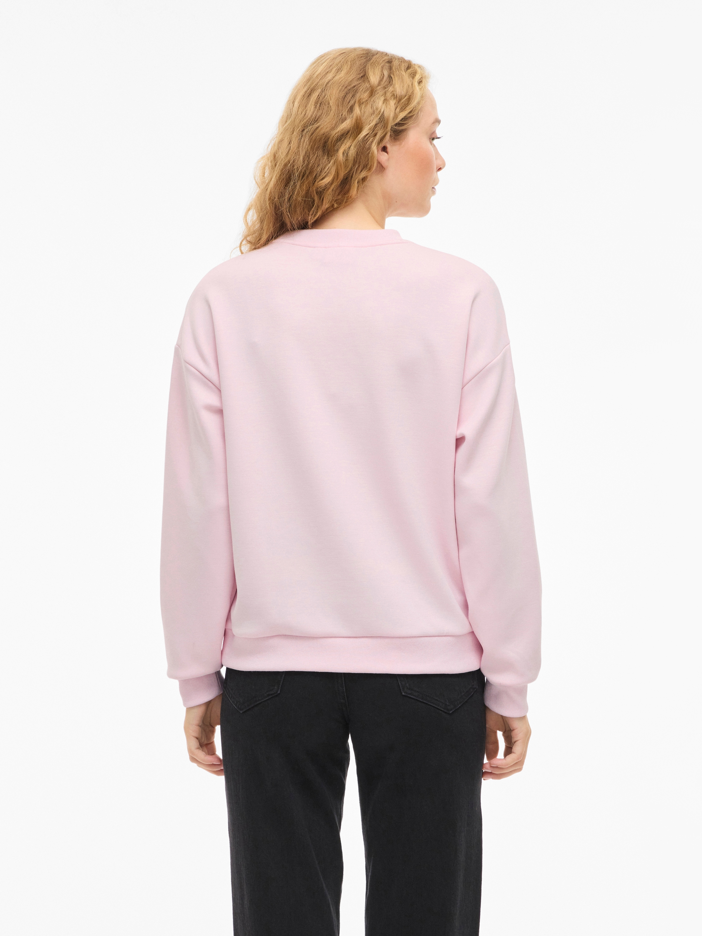 Vila Sweatshirt »VISANDY L/S SWEAT TOP - NOOS«, Viskosemischung, regular fit
