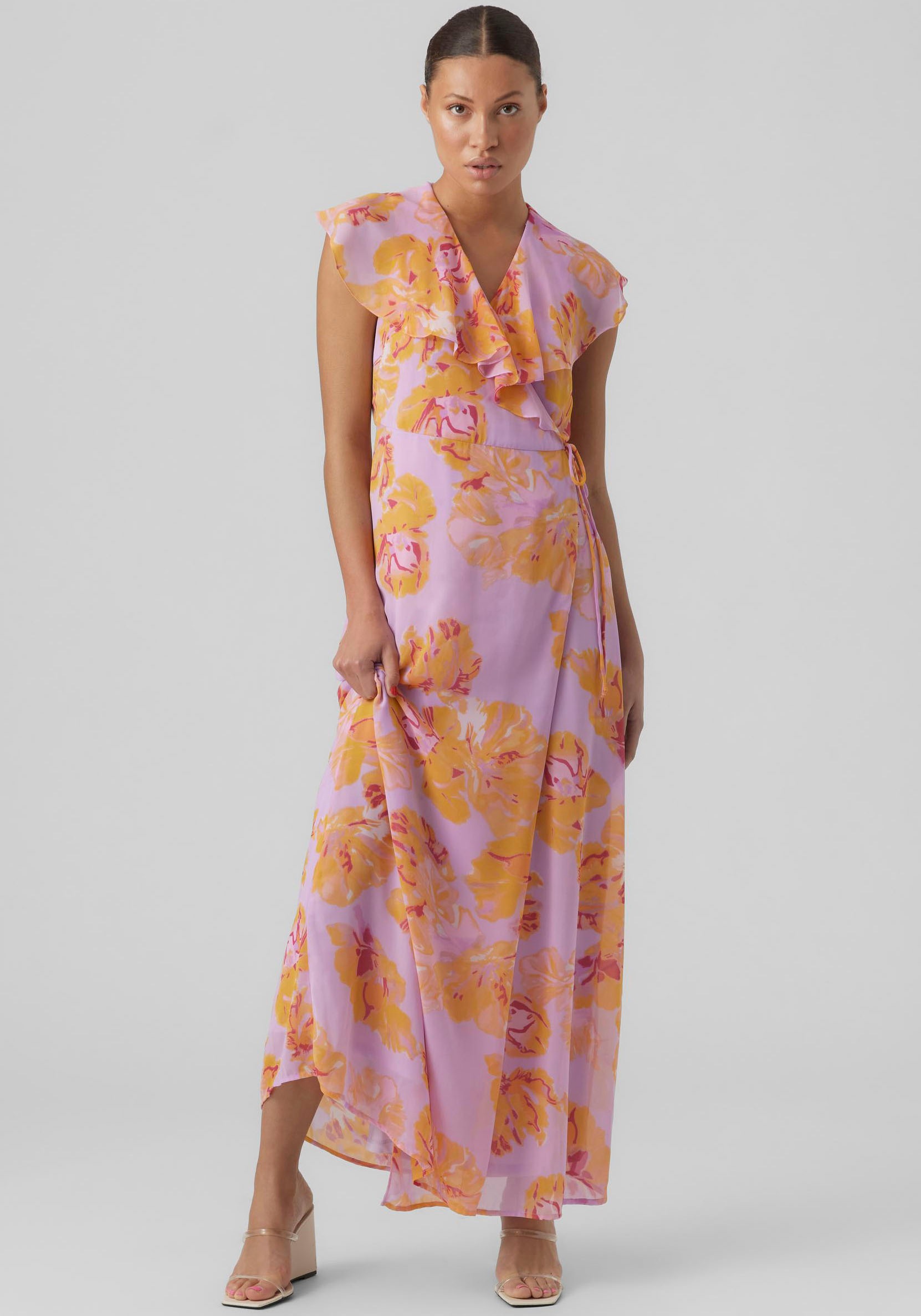 Vero Moda Maxikleid »VMHOPE DINO SL LONG DRESS WVN CE« kaufen