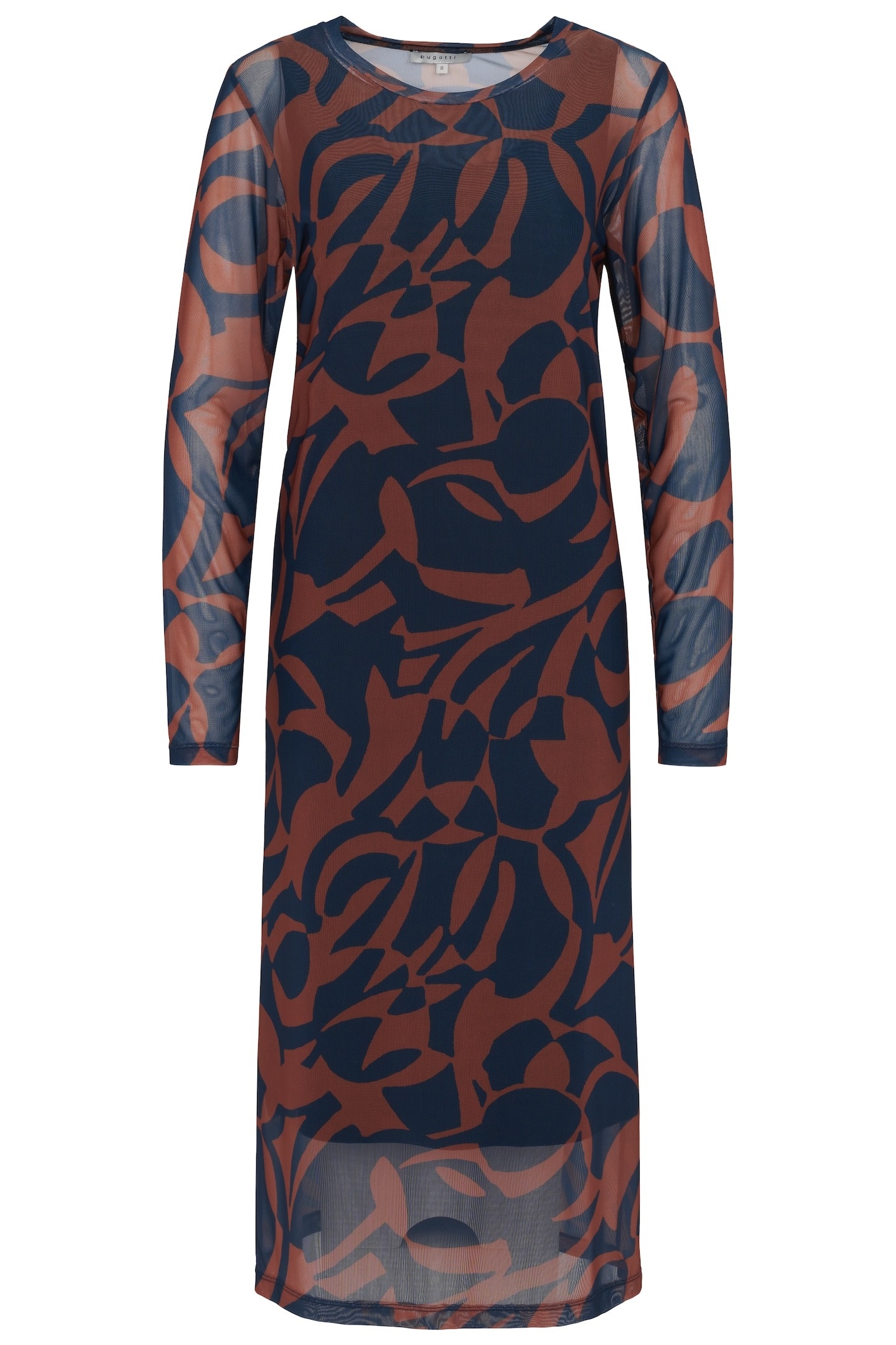 bugatti Blusenkleid mit Rundhalsausschnitt