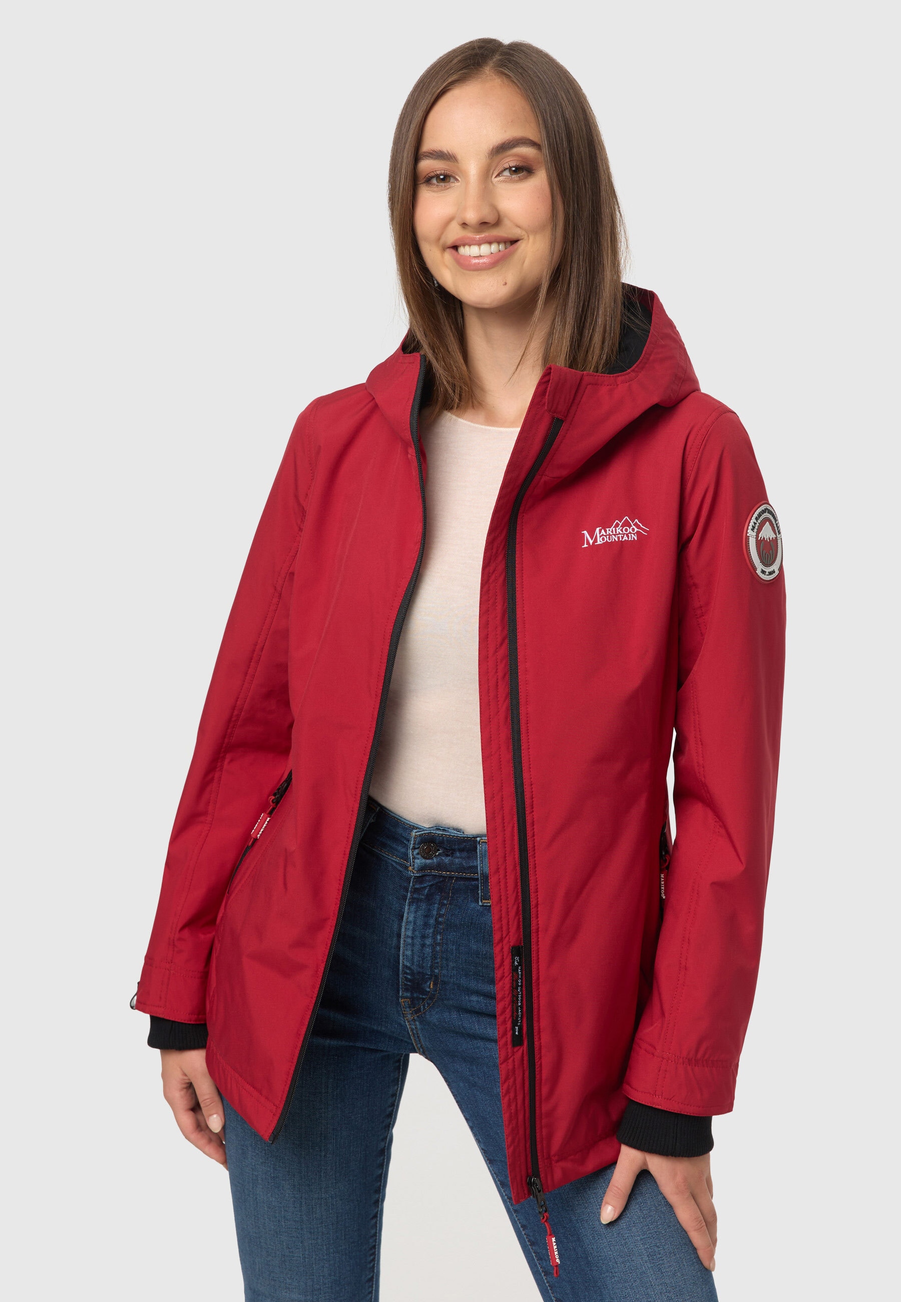 Marikoo Outdoorjacke »Marikoo Honigbeere Damen Übergangsjacke B954«