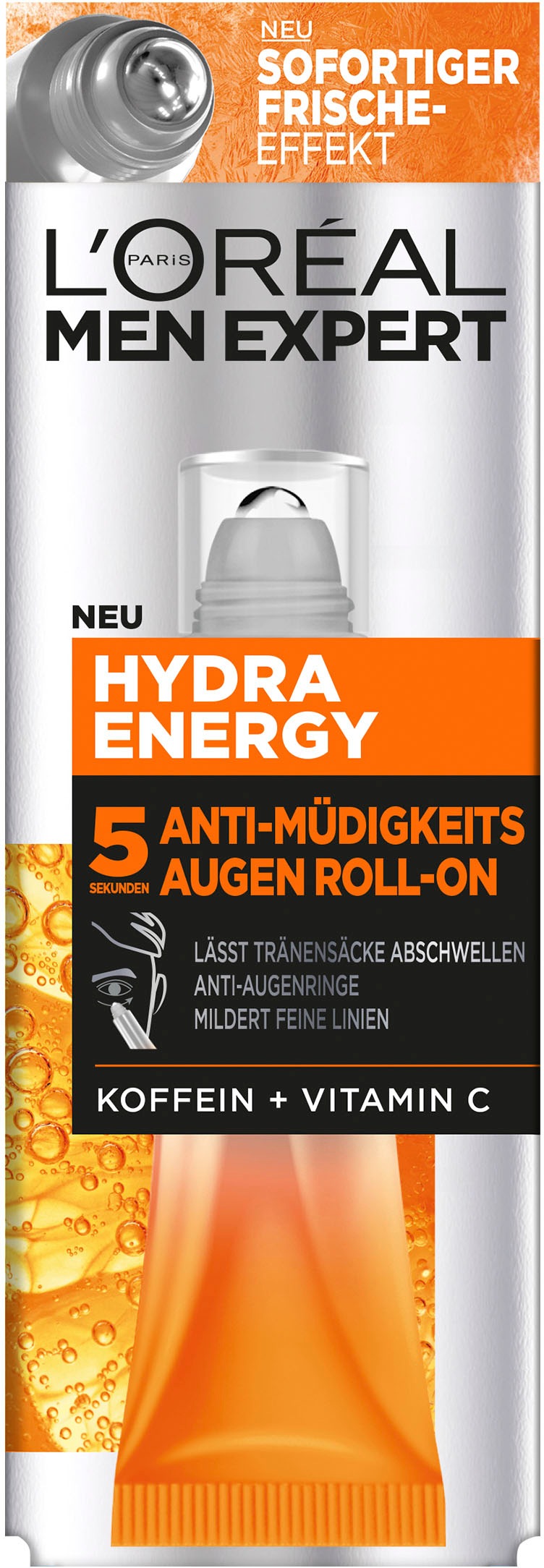 L'ORÉAL PARIS MEN EXPERT Augen-Roll-on »Hydra Energy Anti-Müdigkeit«