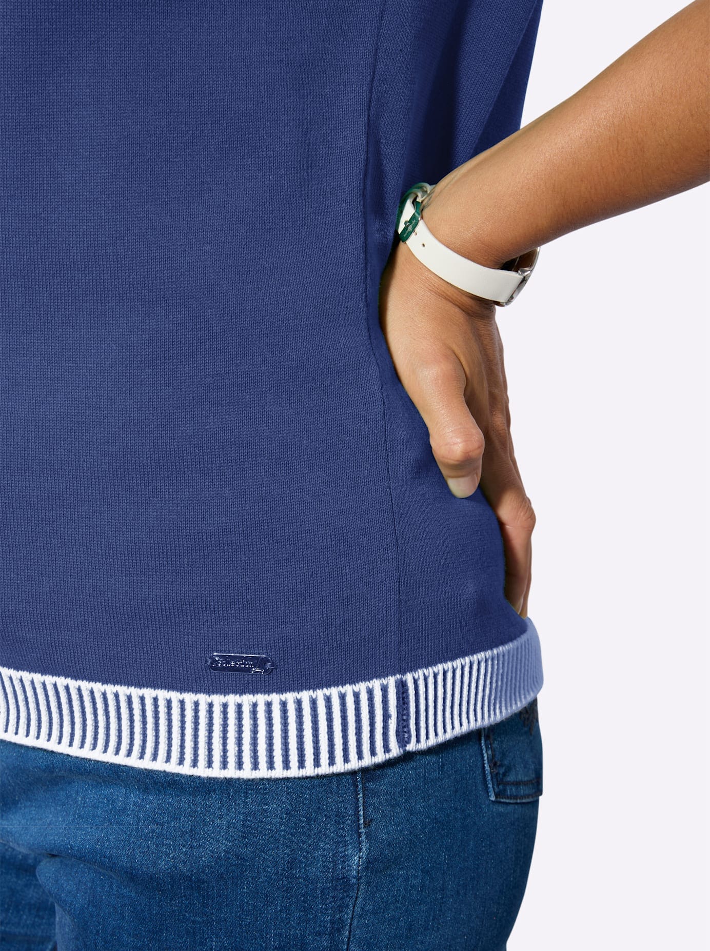 Casual Looks Kurzarmpullover »Kurzarm-Pullover«