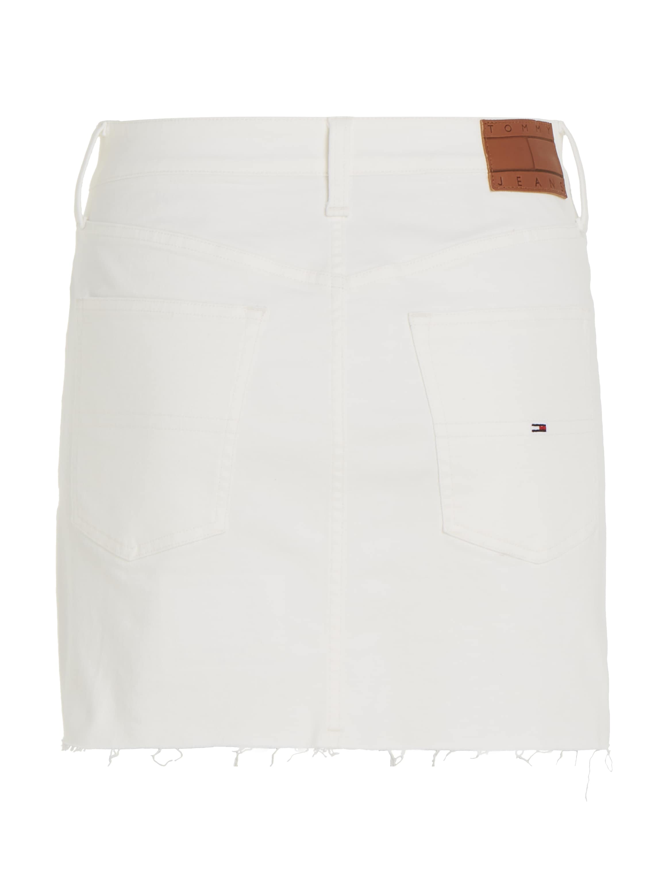 Tommy Jeans Bleistiftrock »TJW GMD IZZIE BF SKIRT«, Webrock Mit Tommy Jeans Markenlabel