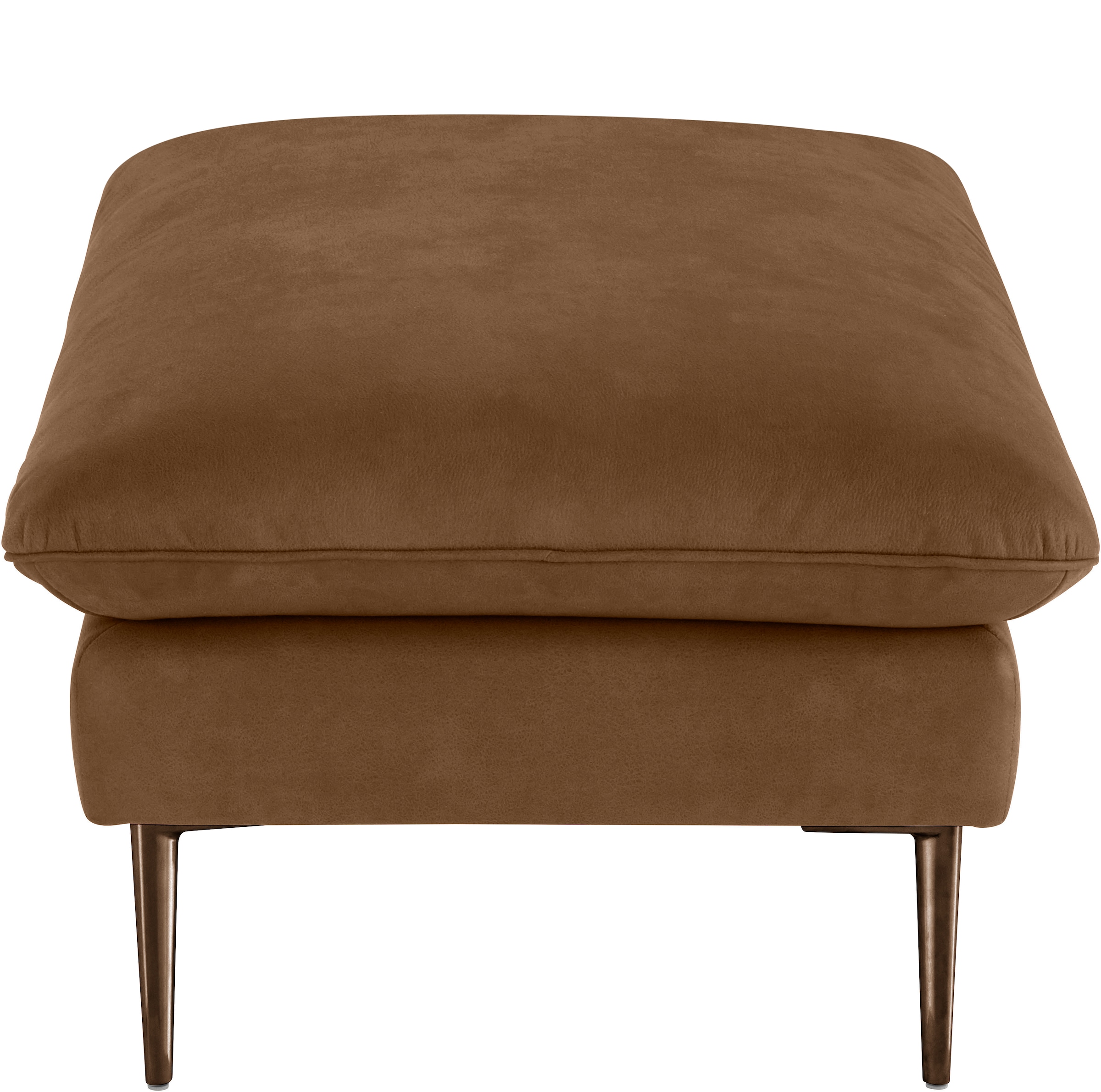 W.SCHILLIG Hocker »enjoy&MORE«, Füße bronze pulverbeschichtet, Breite 106 cm