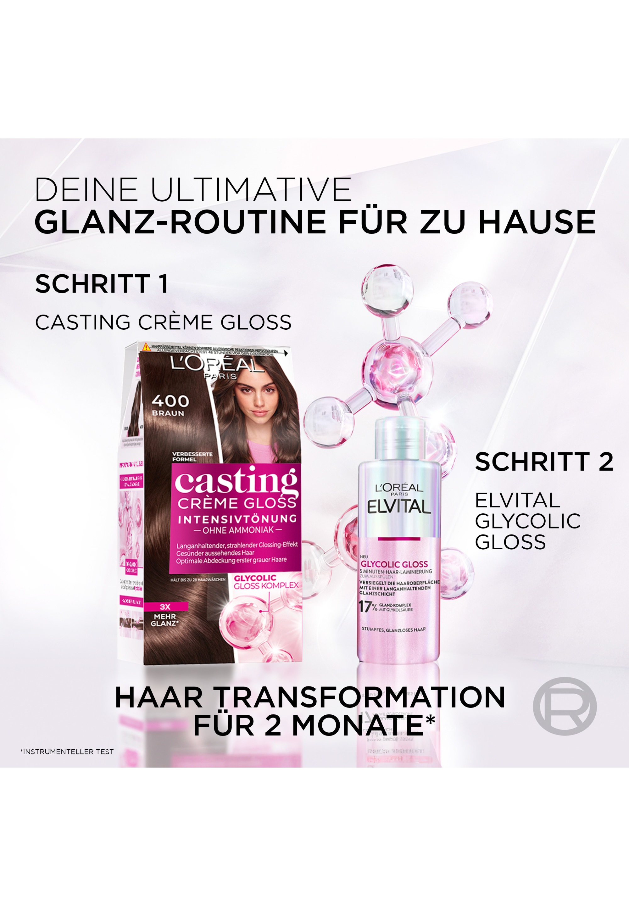 L'ORÉAL PARIS Coloration »L'Oréal Paris Casting Crème Gloss (3 Stück)«