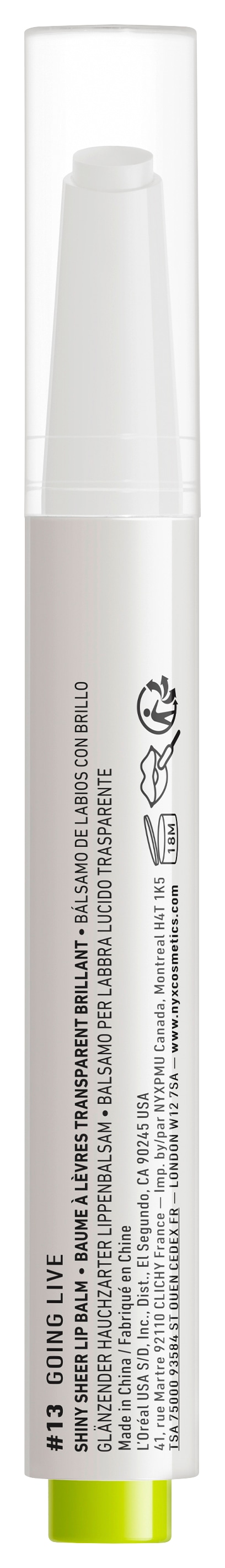 NYX Lippenstift »NYX Professional Makeup Fat Oil Slick Click«