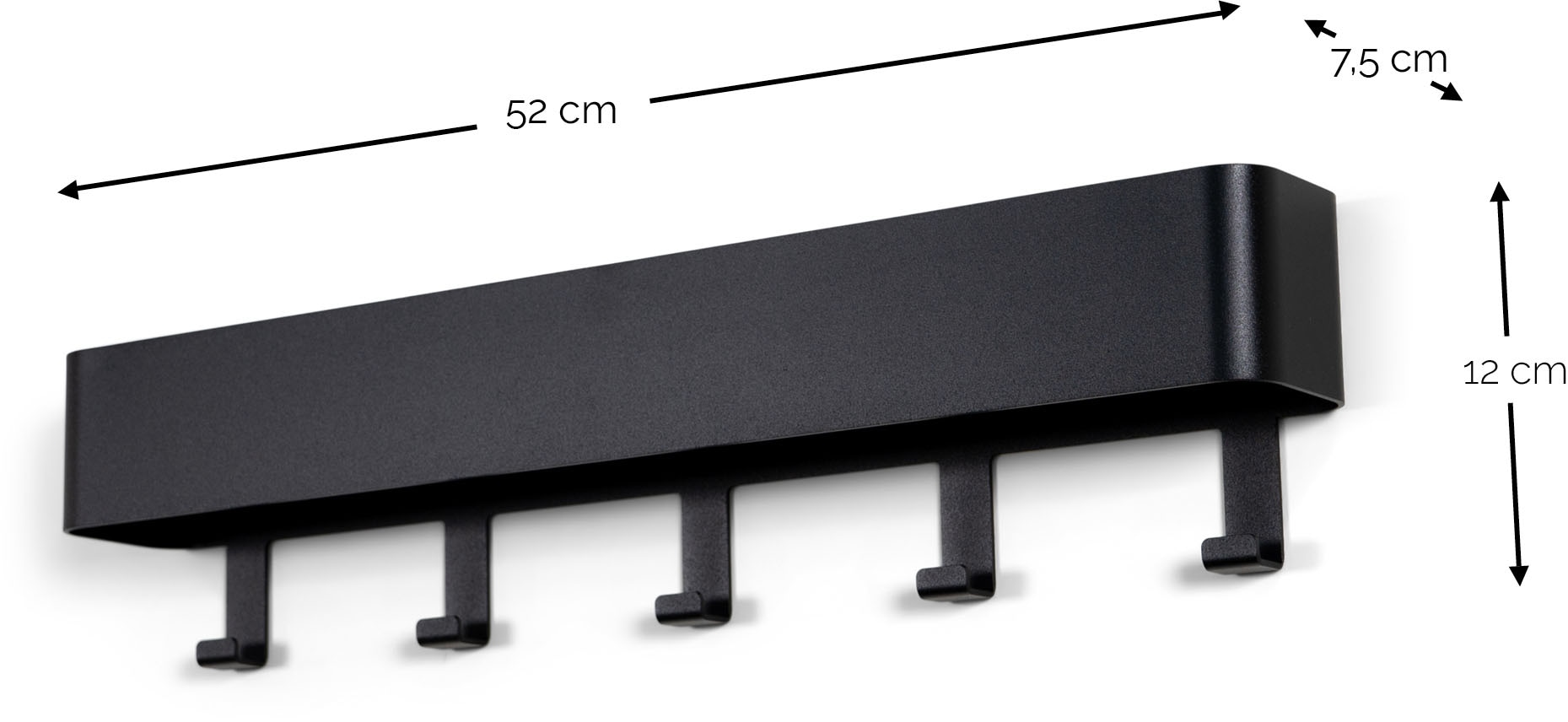 Spinder Design Garderobenhalter »Dax Play« Metall, Breite 52 cm