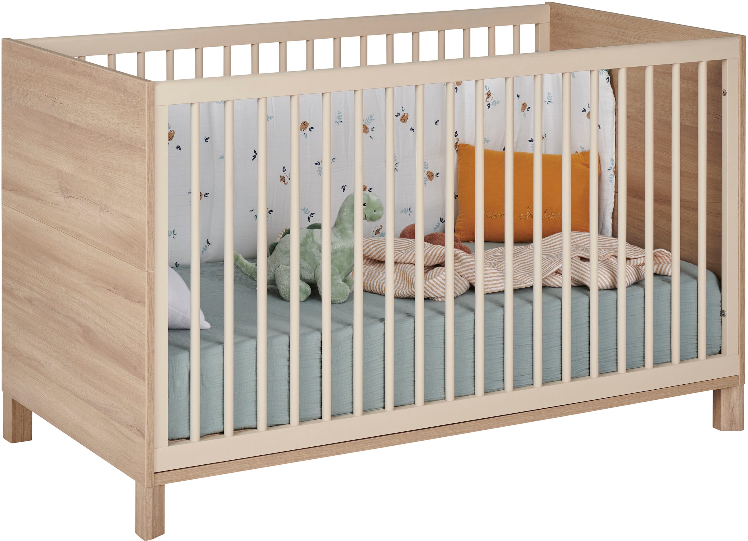 Gami Babybett »CALYPSO BABYBETT«, Zum „Little Bed“ umbaubar