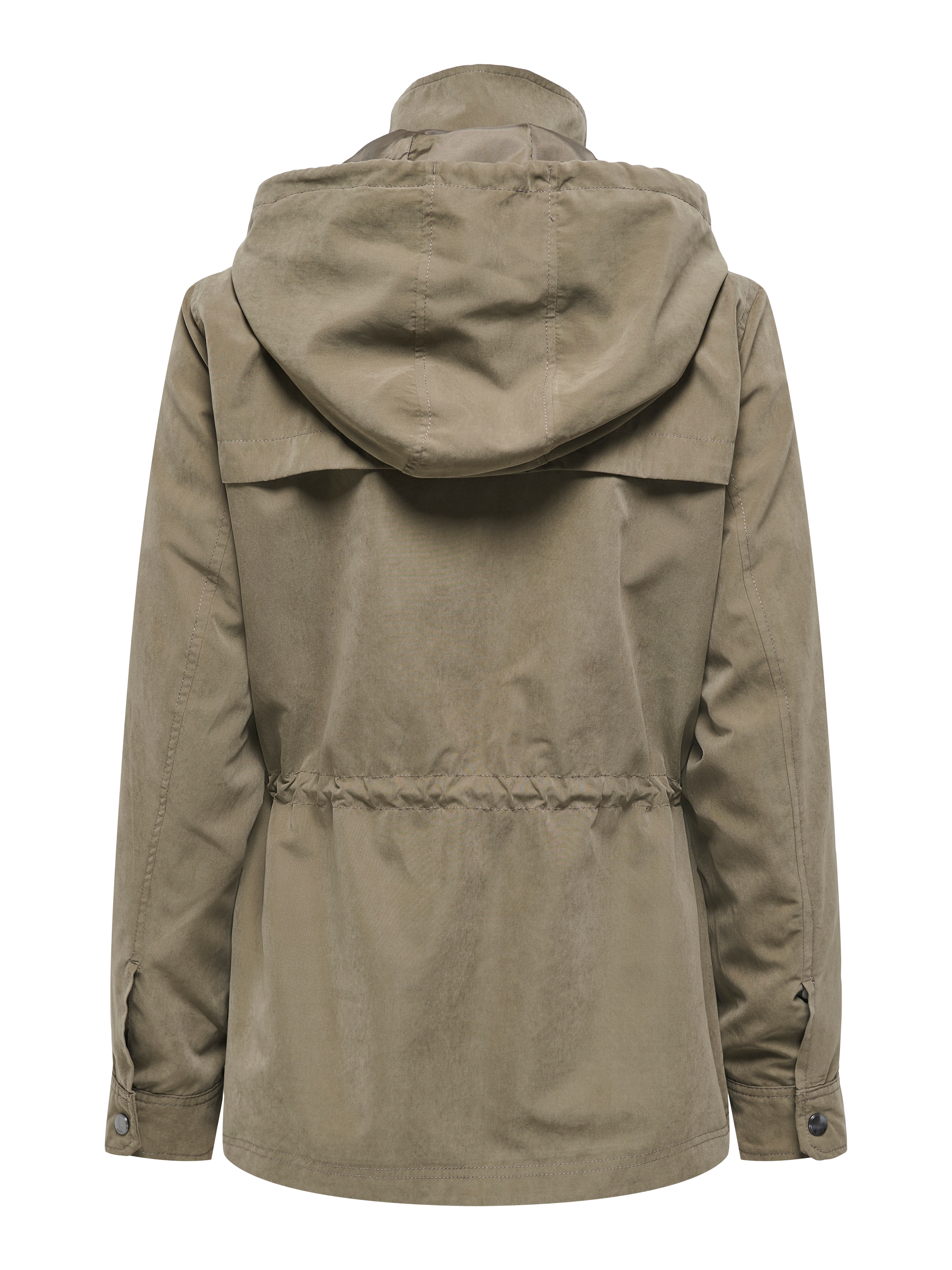 ONLY Parka »ONLNEWSTARLINE SPRING JACKET CC OTW« mit Kapuze mit durchgehendem und verdecktem Reißverschluss