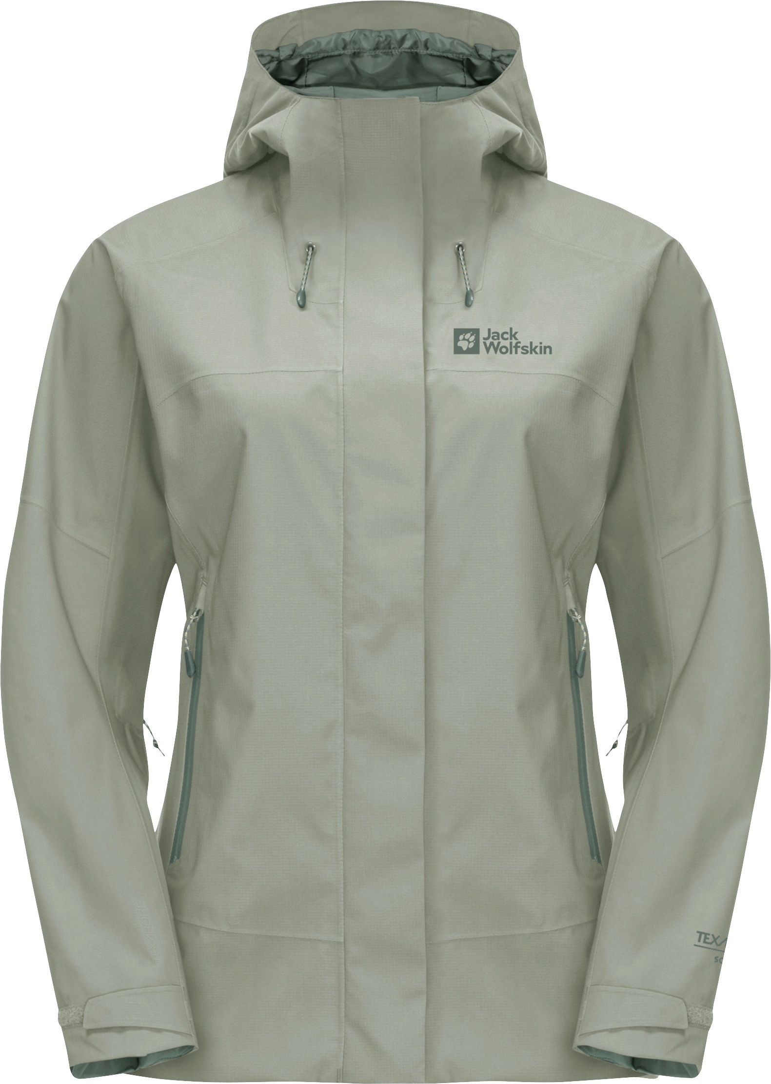 Jack Wolfskin Outdoorjacke »KAMMWEG 2L JKT W«, mit Kapuze
