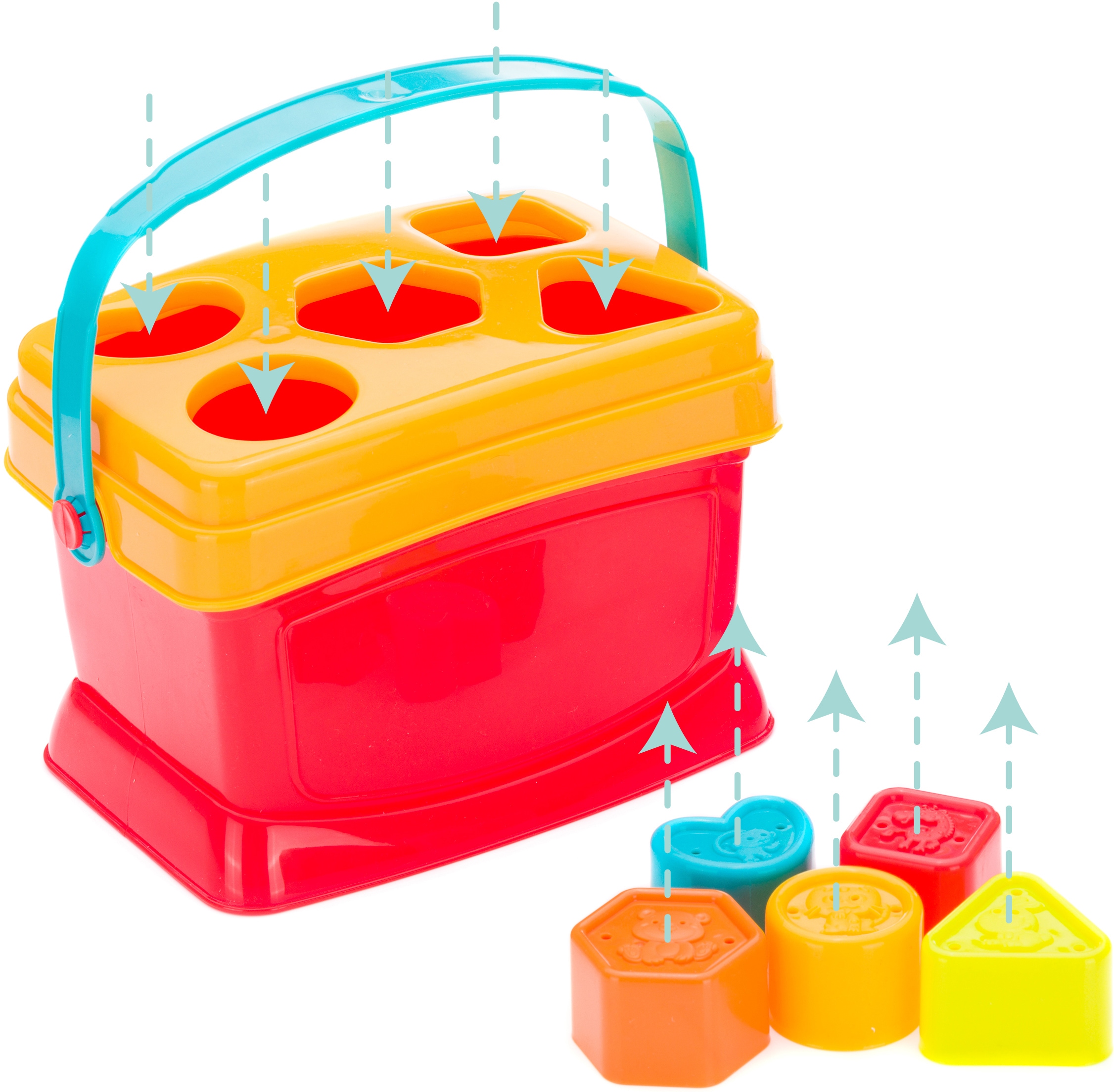 Fillikid Stapelspielzeug »Spielbox«