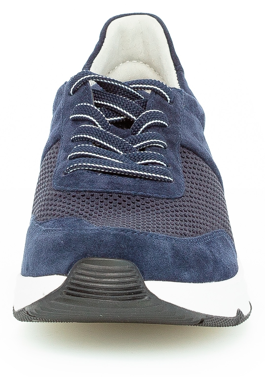 Gabor Rollingsoft Keilsneaker, Freizeitschuh, Halbschuh, Schnürschuh, Logoschriftzug an der Ferse
