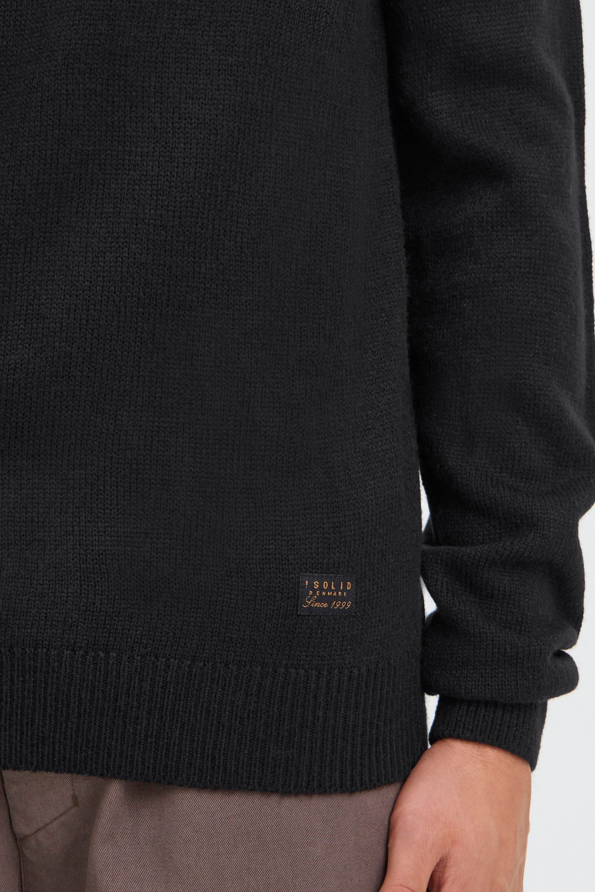 !Solid Strickfleece-Pullover »Strickpullover SDBabak«