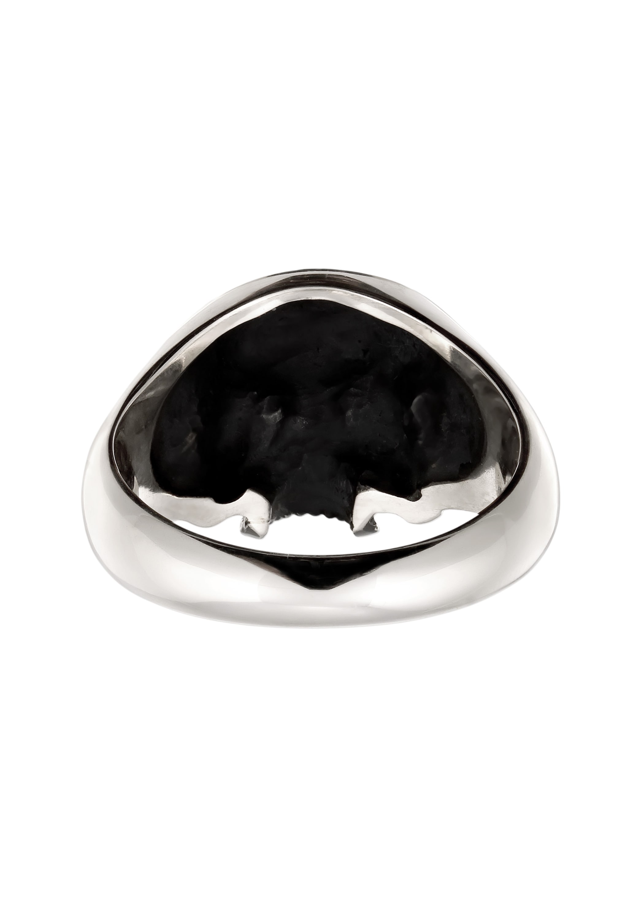 Kuzzoi Siegelring »Ring Siegelring Totenkopf 925 Sterling Silber«