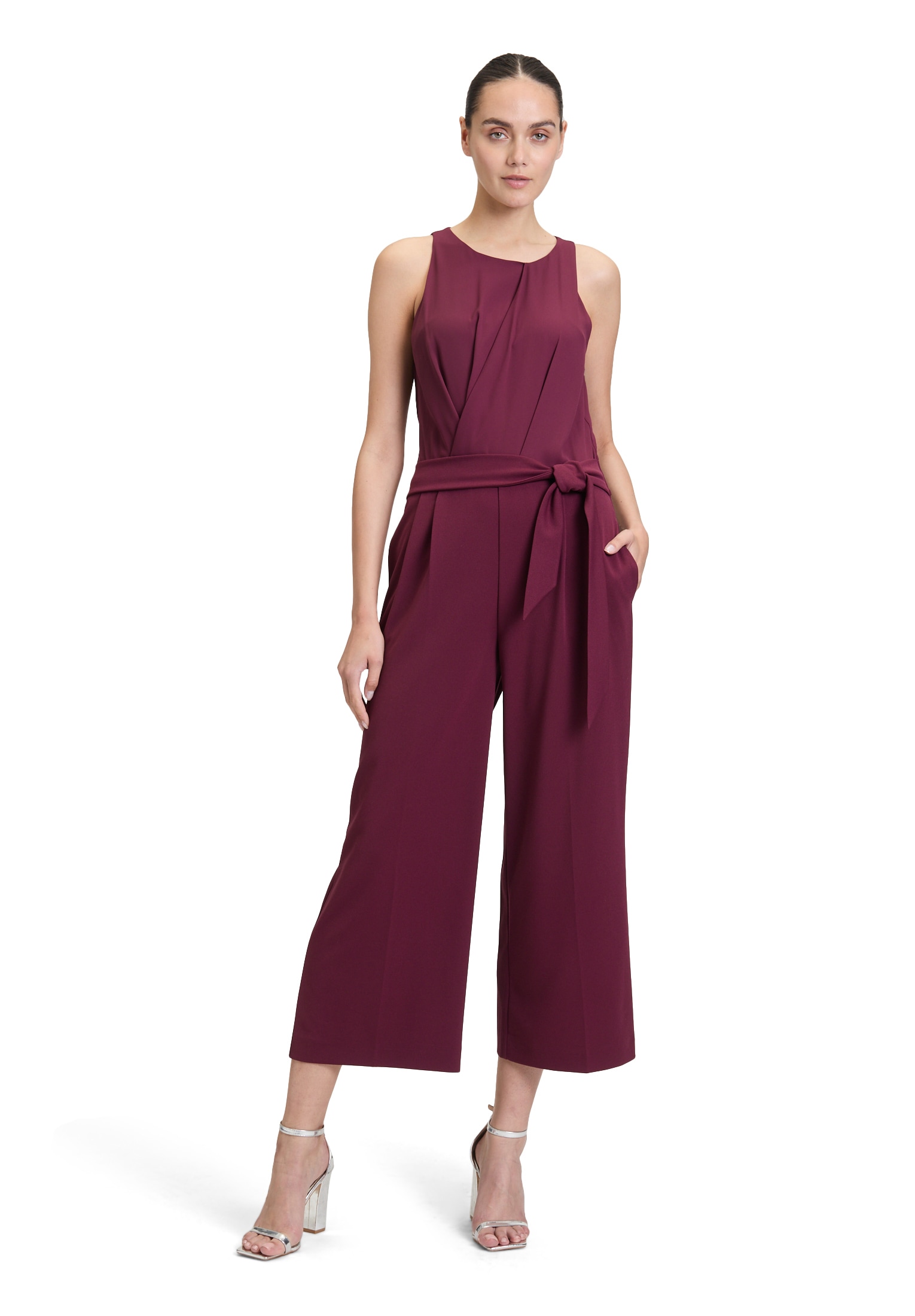 Vera Mont Jumpsuit »Jumpsuit mit Bindegürtel«