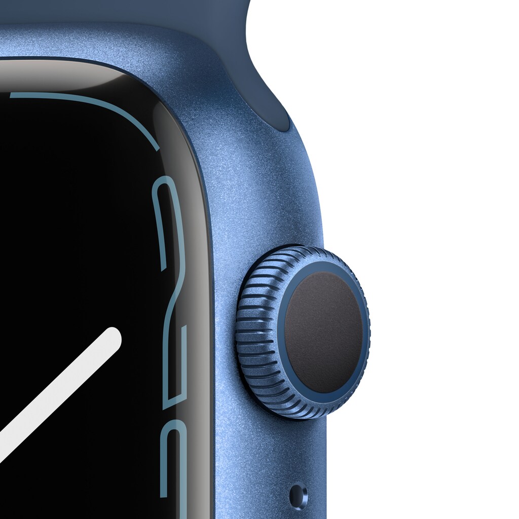 Apple Smartwatch »Series 7, GPS, Aluminium-Gehäuse, 45mm«, (Watch OS 8)