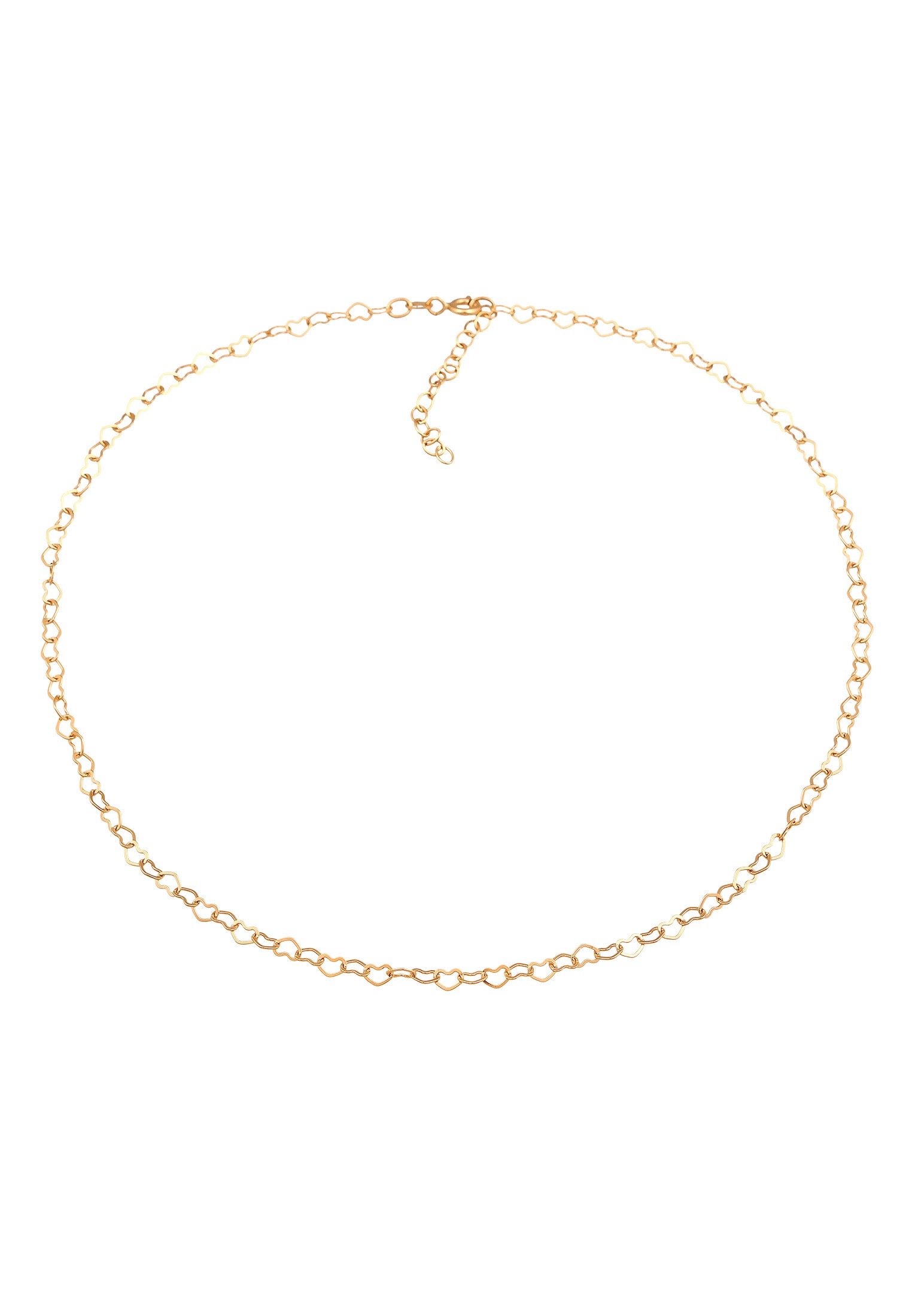 Elli Kette ohne Anhänger »Halskette Choker Herz Liebe Verbunden 925 Silber«
