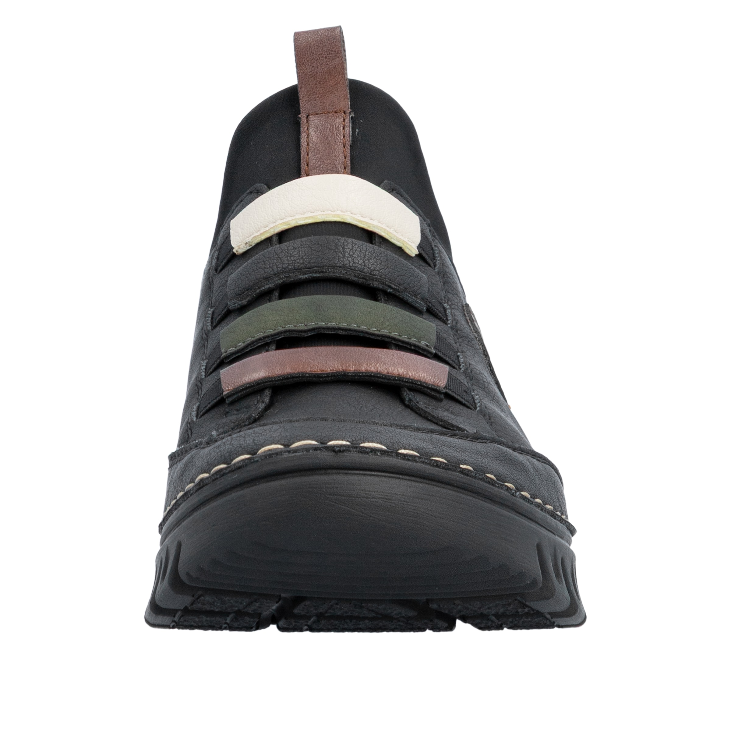 Rieker Slip-On Sneaker  Slipper, Schlupfschuh, Halbschuh mit elastischem Einstieg