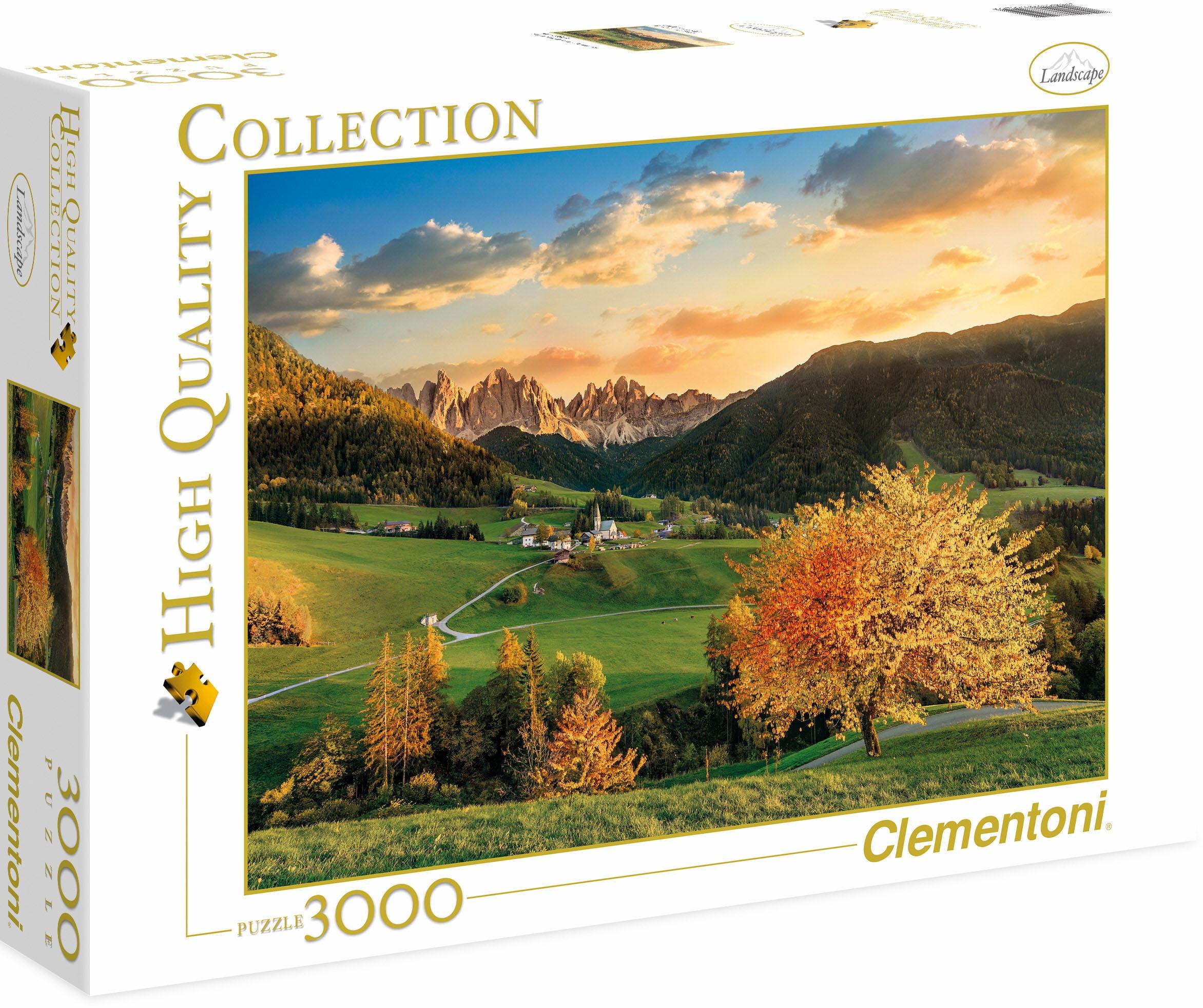 Clementoni® Puzzle »High Quality Collection, Die Alpen«, Made in Europe, FSC® - schützt Wald - weltweit