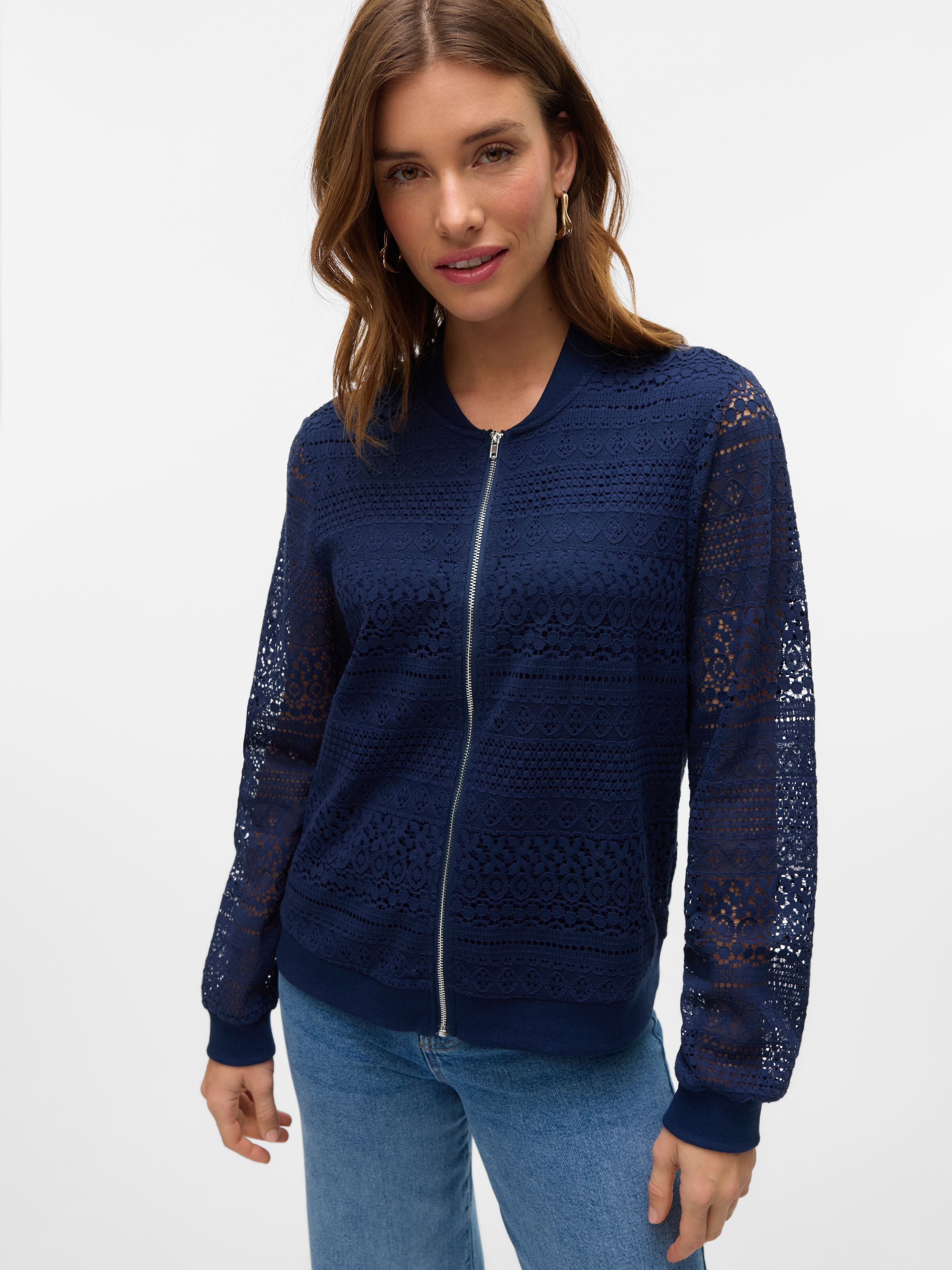 Vero Moda Bomberjacke »VMHONEY LACE BOMBER JACKET WVN GA«