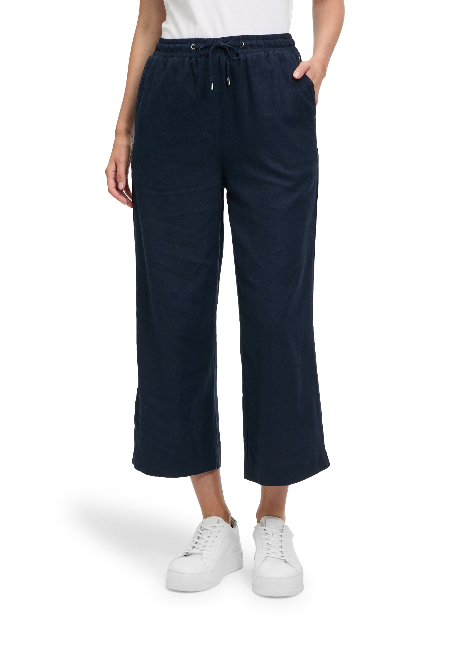 Betty&Co Leinenhose »Leinenhose mit elastischem Bund«