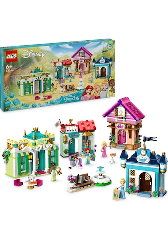 Konstruktionsspielsteine »Disney Prinzessinnen Abenteuermarkt (43246), LEGO Disney...