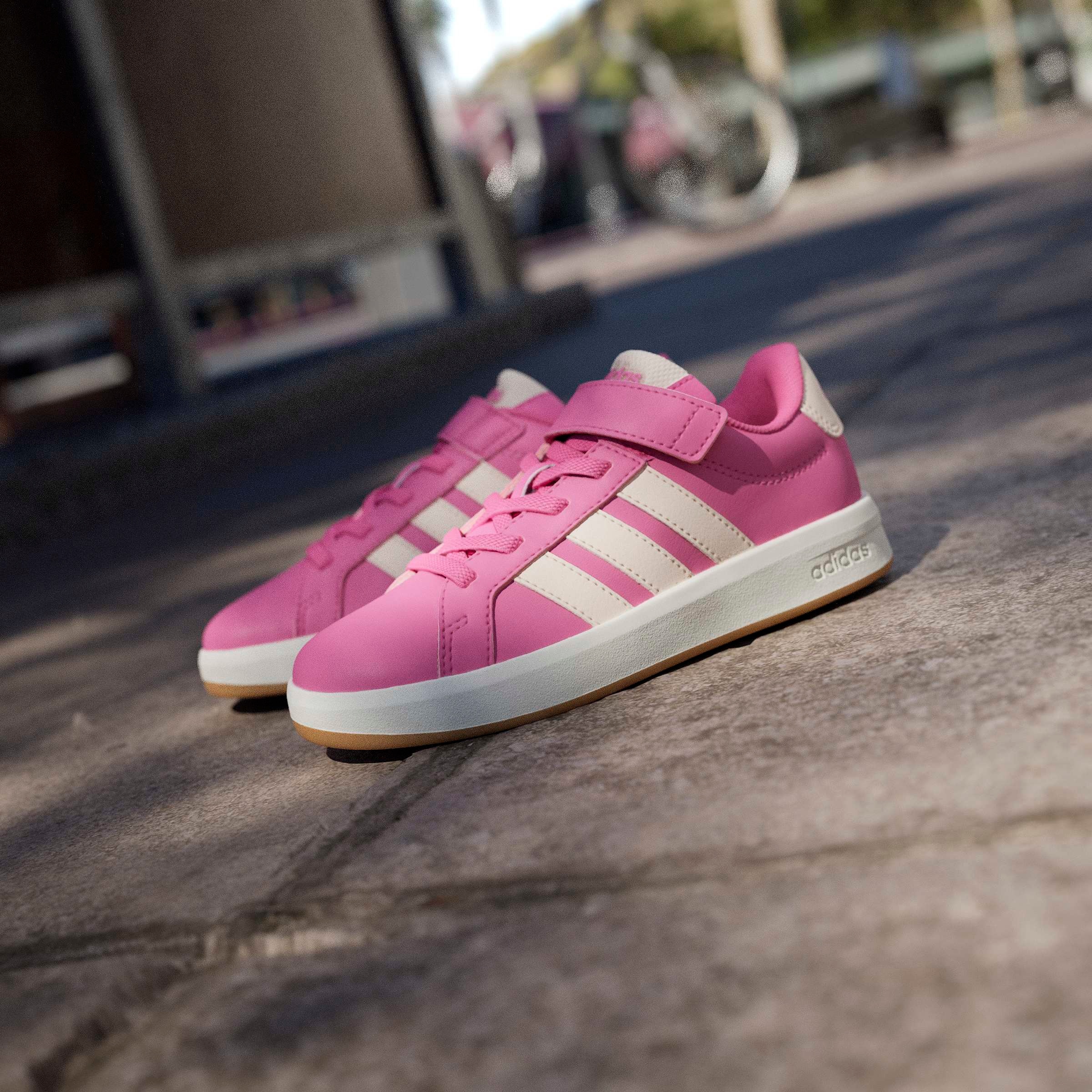 adidas Sportswear Sneaker »GRAND COURT 3.0 SCHUHE FÜR KINDER«  mit Klettverschluss, für Kinder