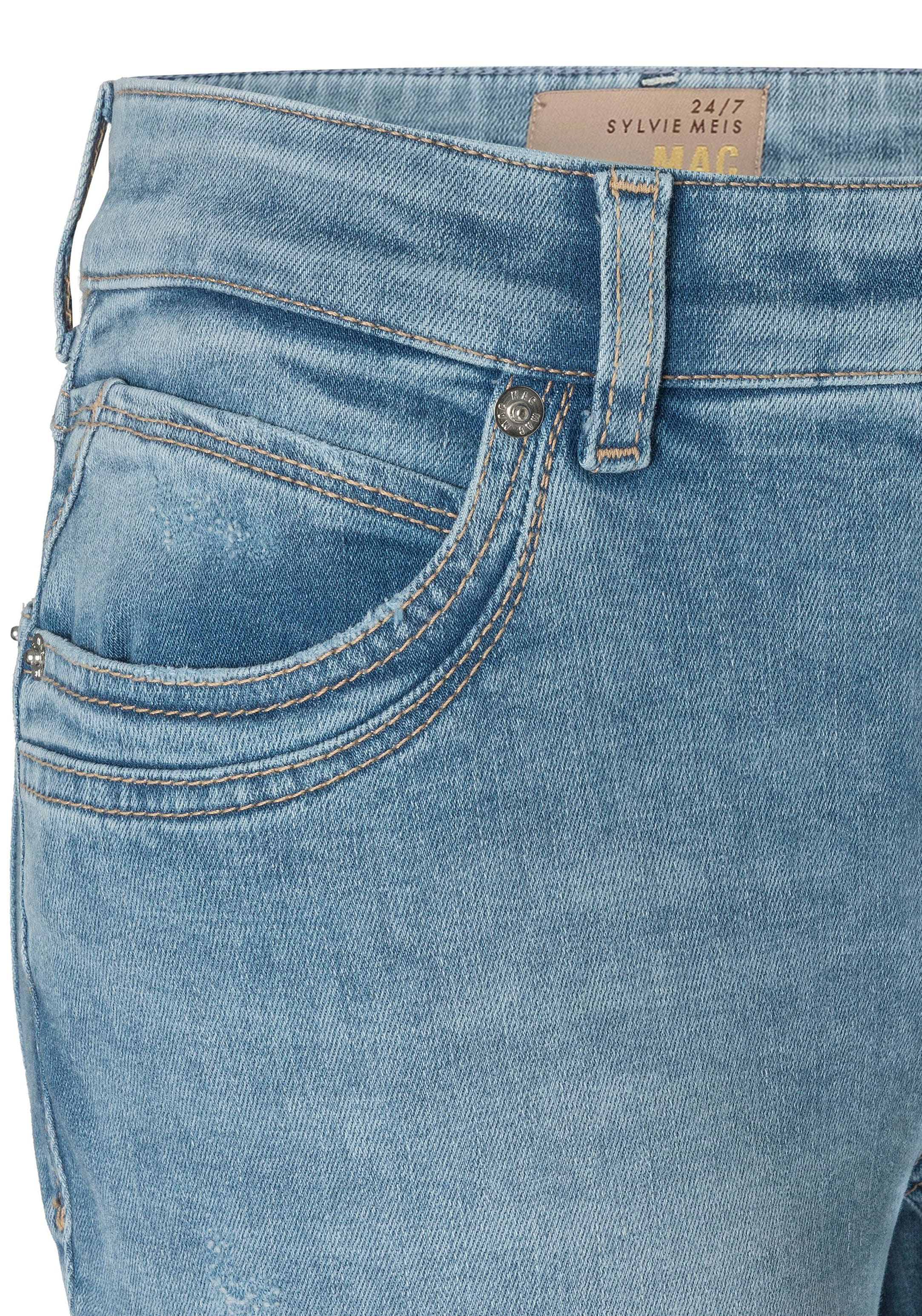 MAC Slim-fit-Jeans »Mel Sylvie Meis«, Gerader schmaler Schnitt von MAC by Sylvie Meis