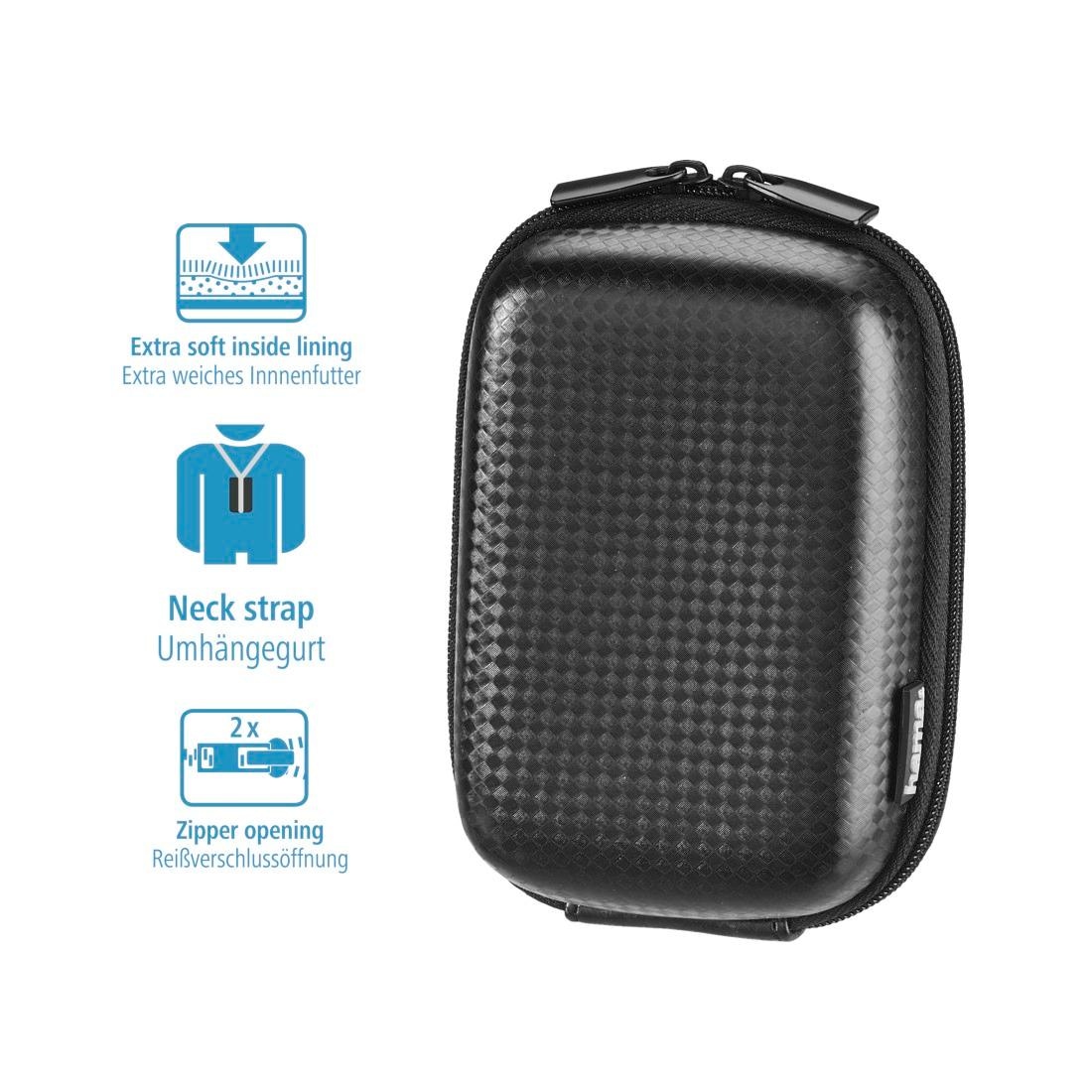 Hama Kameratasche »Hama Kameratasche "Hardcase Carbon Style", 60 L, Schwarz«