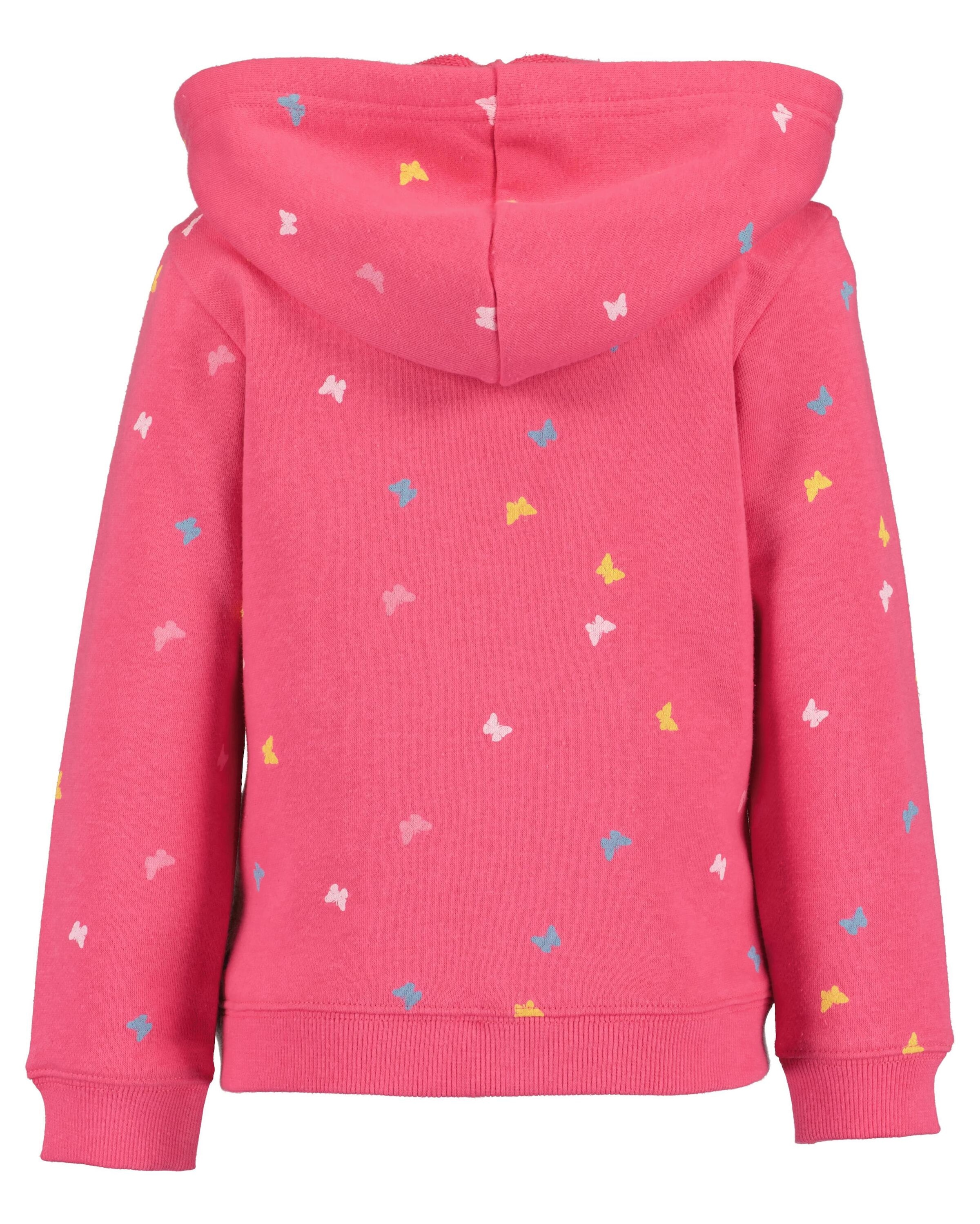 Blue Seven Sweatjacke »Blue Seven Mädchen Sweatjacke mit Kapuze Langarm Kinder Hoodie«