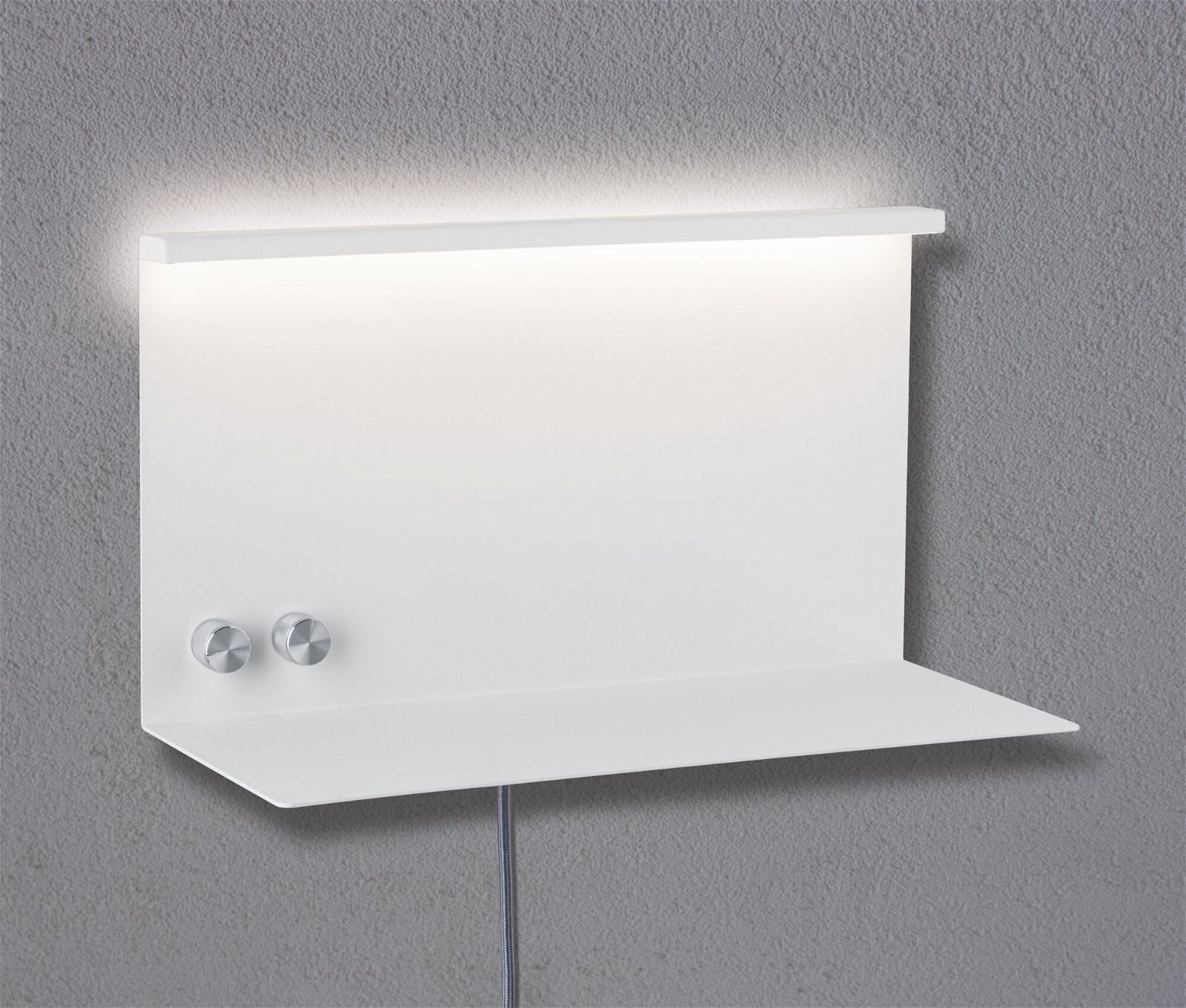 Paulmann LED Wandleuchte »Jarina 4,5W/1,6W USBC 230V 3000K Metall« Warmweiß