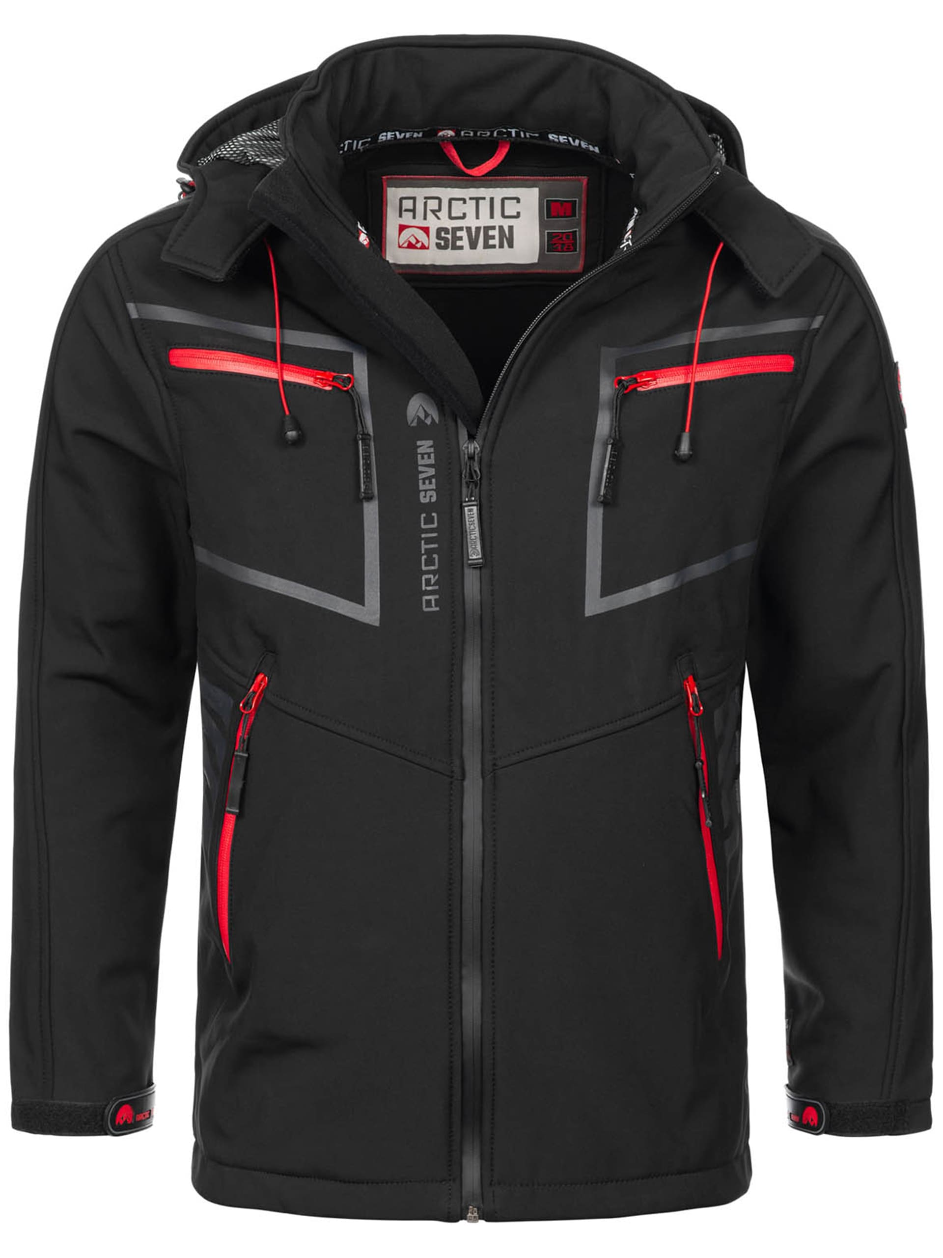 Arctic Seven Softshelljacke »Arctic Seven Herren Softshell Jacke AS088«