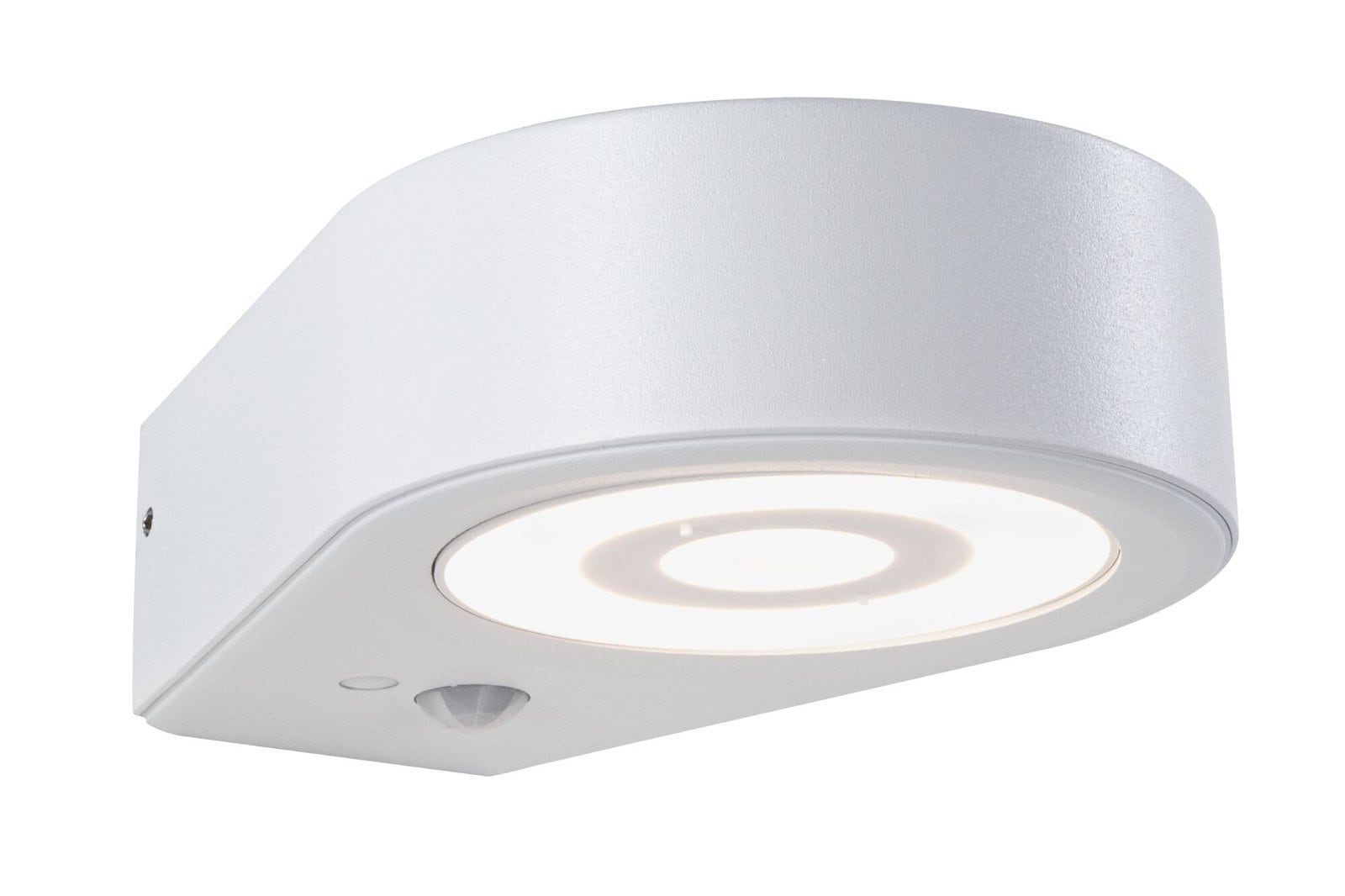 Paulmann LED Außen-Wandleuchte »Silma IP44 65x186mm 3000K 5,5 / 1x0,7W 600lm 230V Aluminium«, 1 flammig, Bewegungsmelder