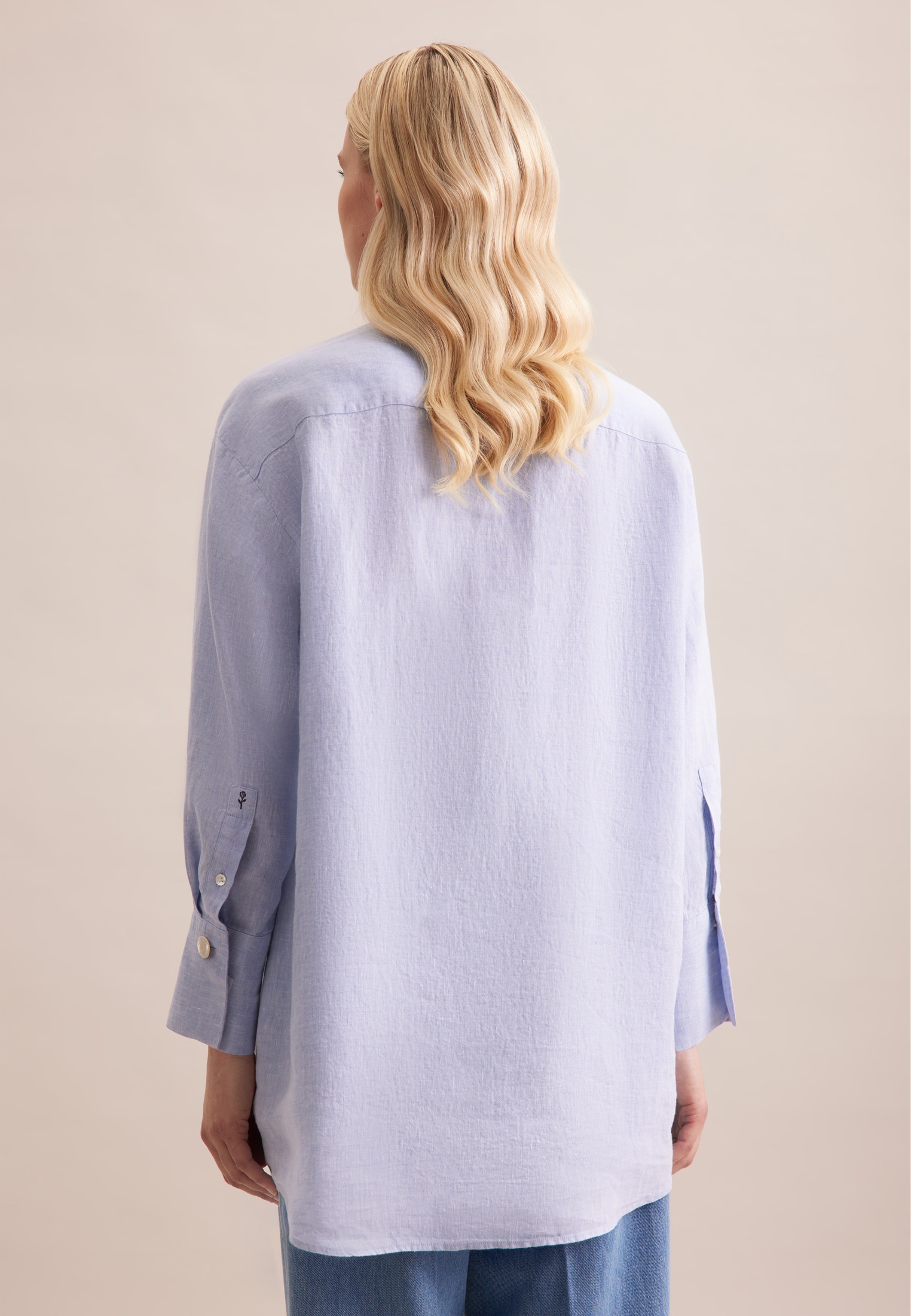seidensticker Longbluse »Schwarze Rose«, Langarm Kragen Uni