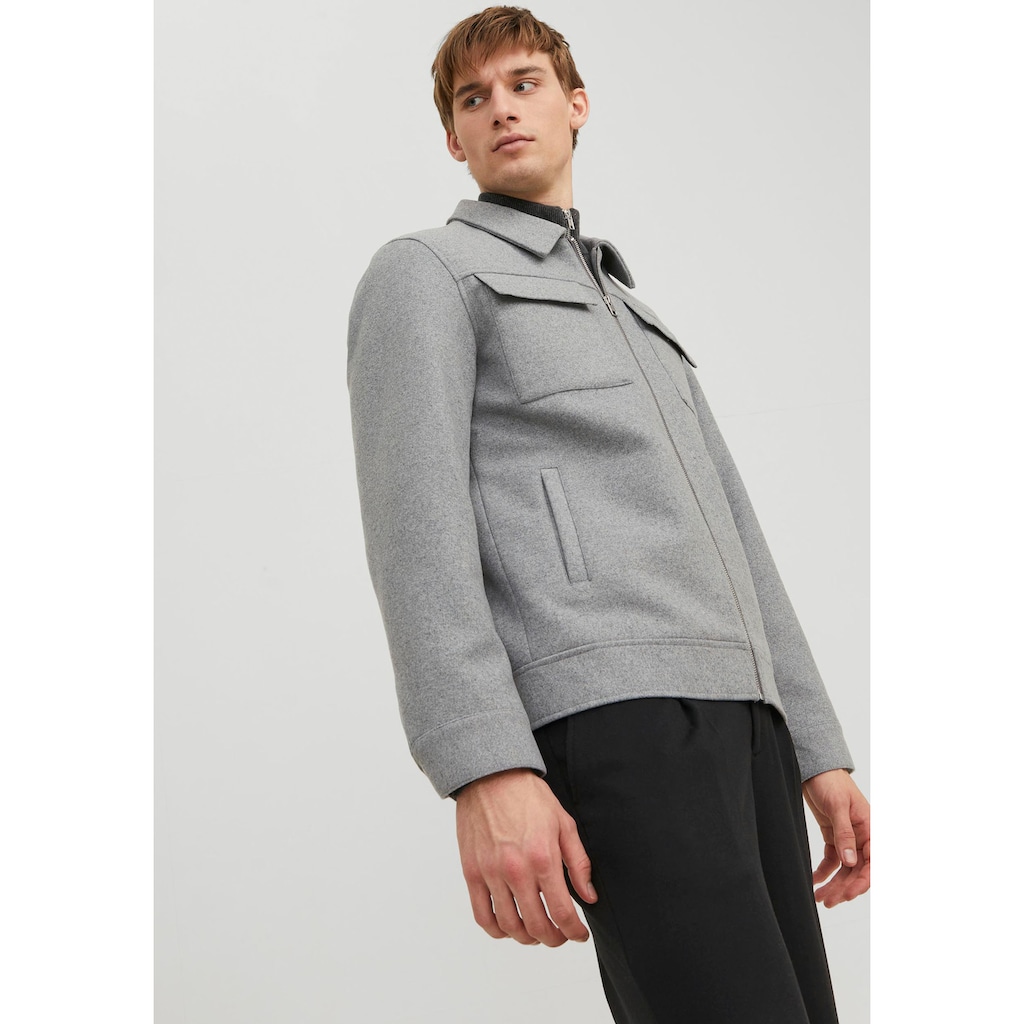 Jack & Jones Kurzjacke »JJEMORRISON WOOL JACKET SN«