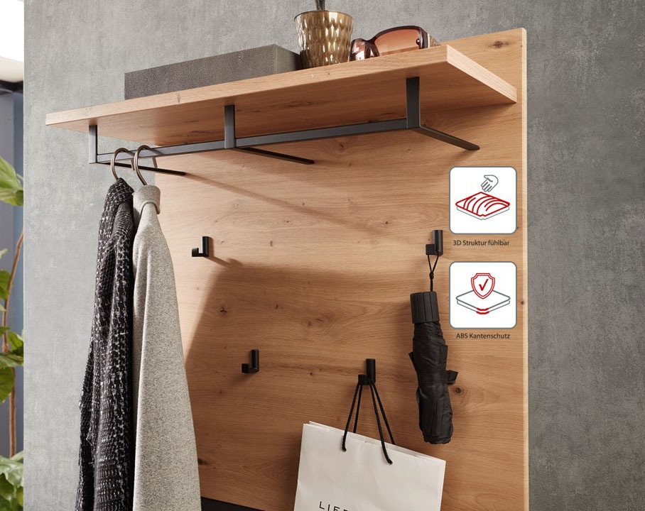 Innostyle Garderoben-Set »MEMPHIS«, (Komplett-Set, 5 St.)